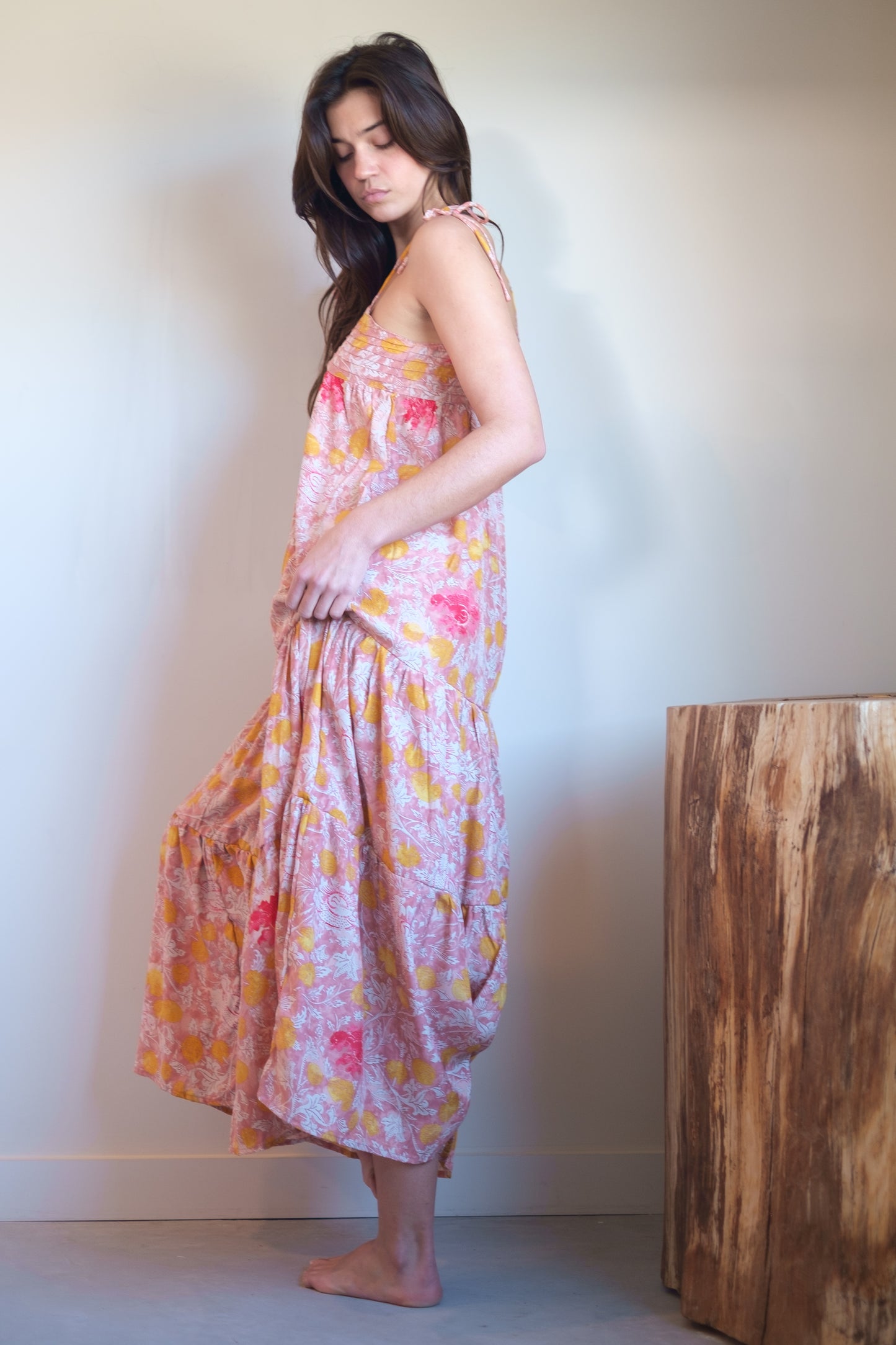 Natalie Martin Melanie Dress in Lehua Print Sunset