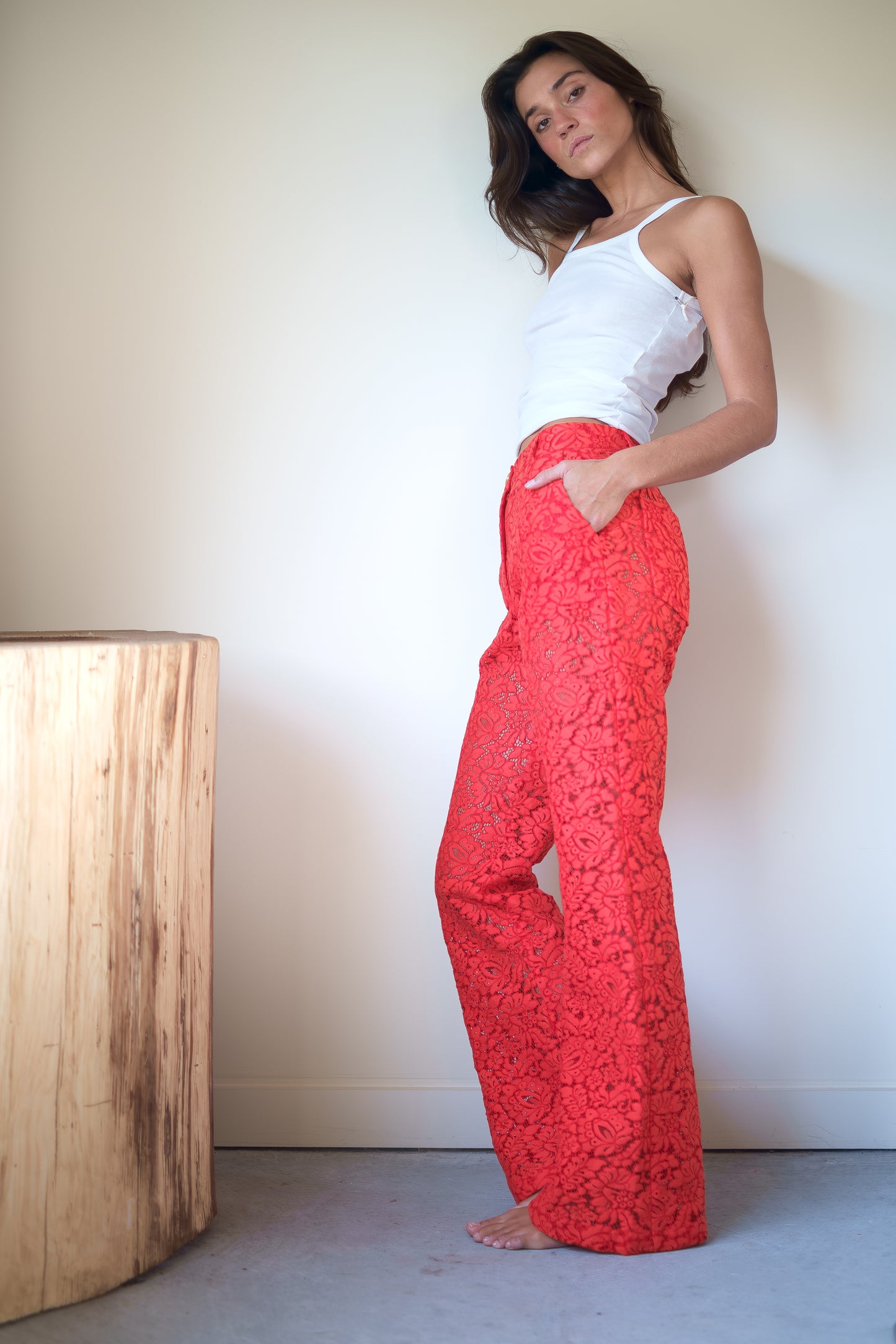 Stella Nova-Heavy Lace Pants