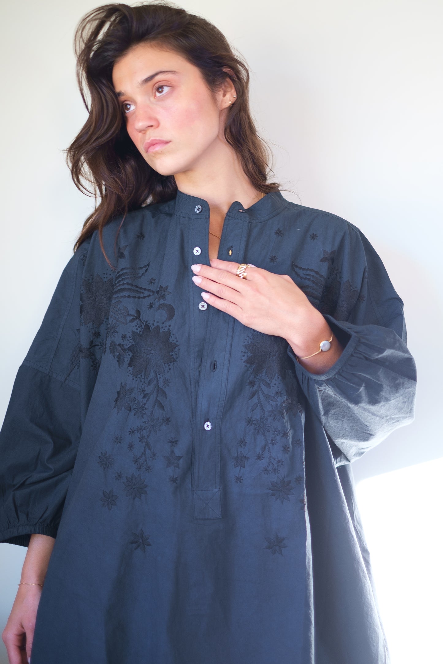 The Falls Daisy Kaftan - Midnight, Short