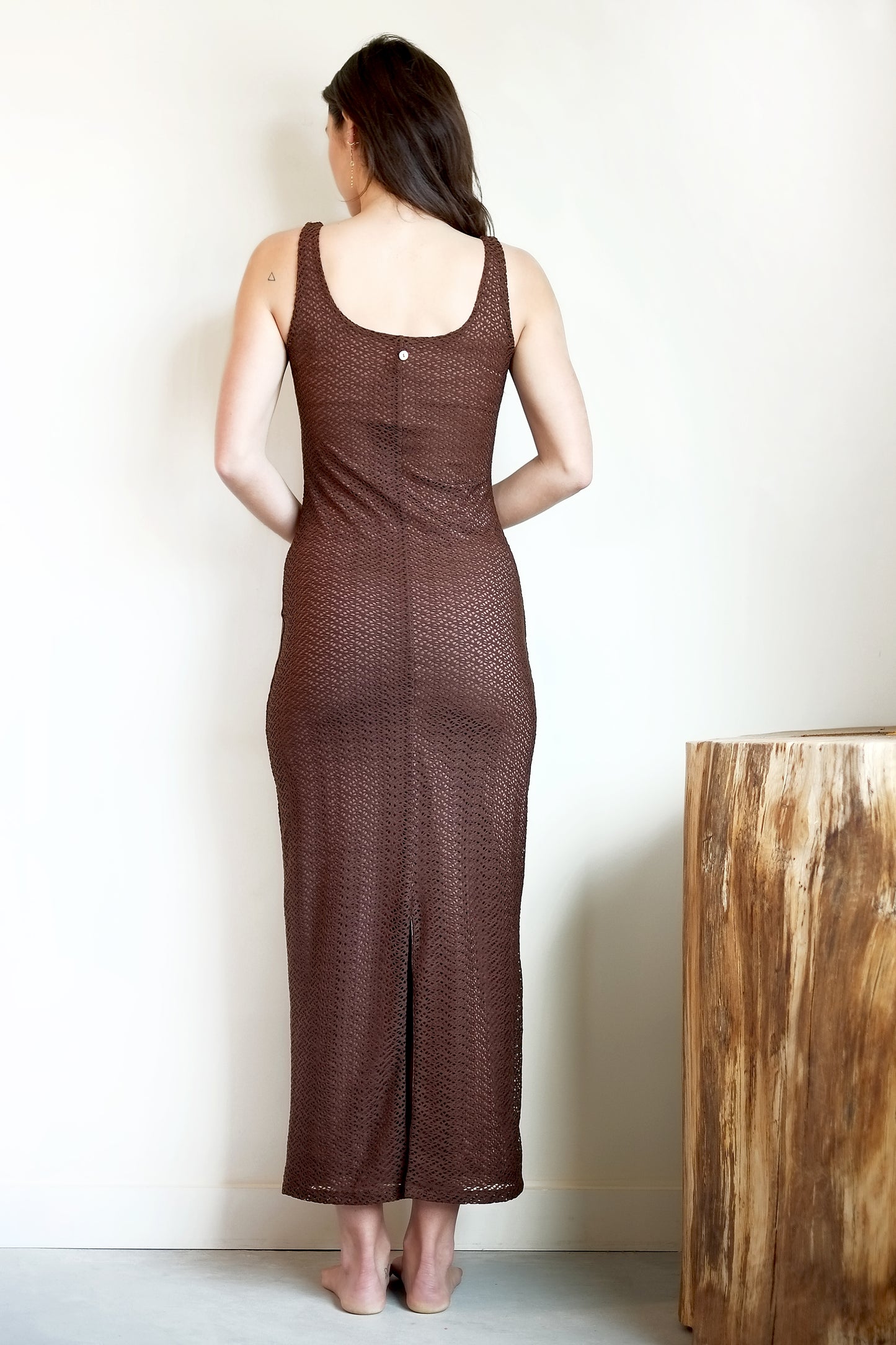 Palmacea Fara Dress in Nilo Brown