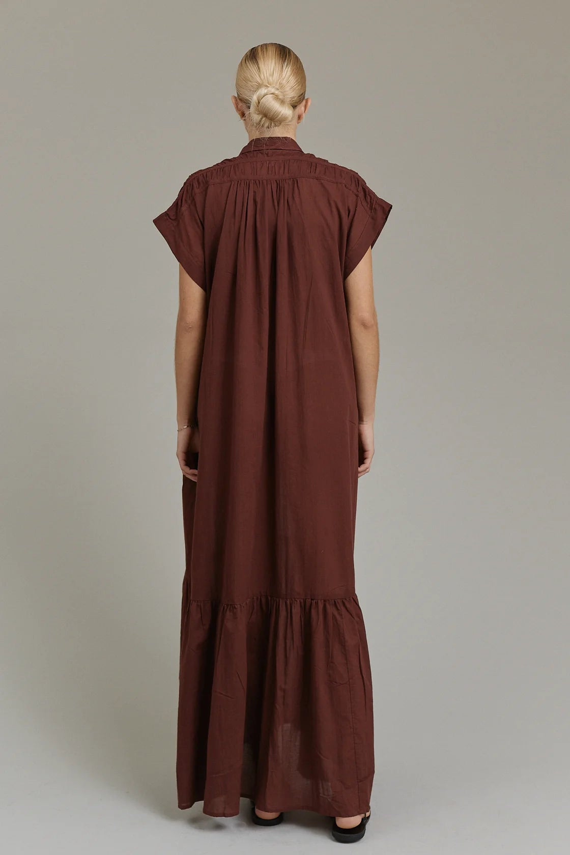 ACACIA-Pipen Dress in Bison