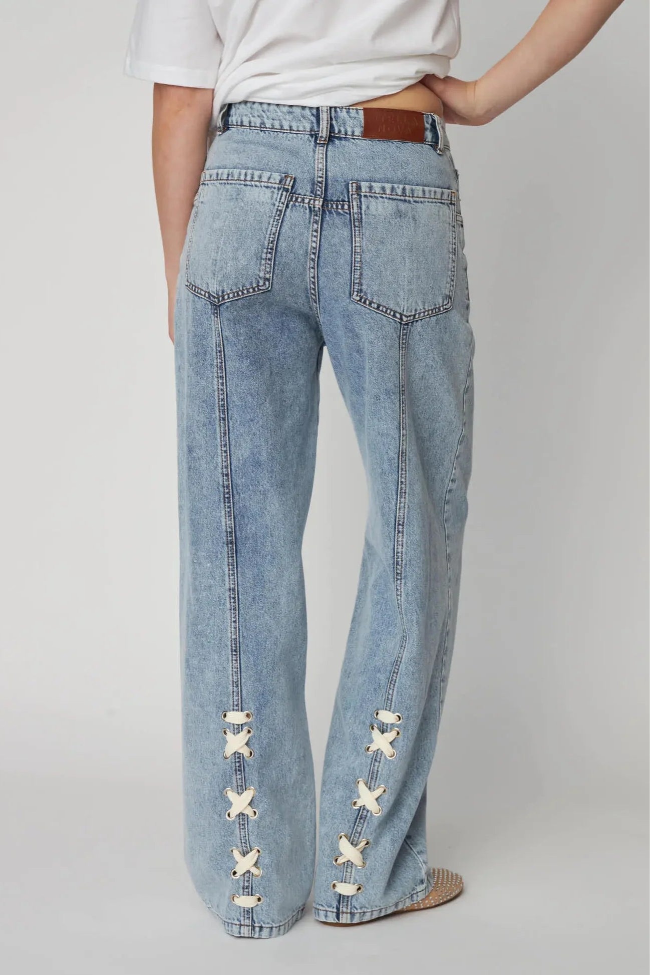Stella Nova-Moon Washed Denim Pants
