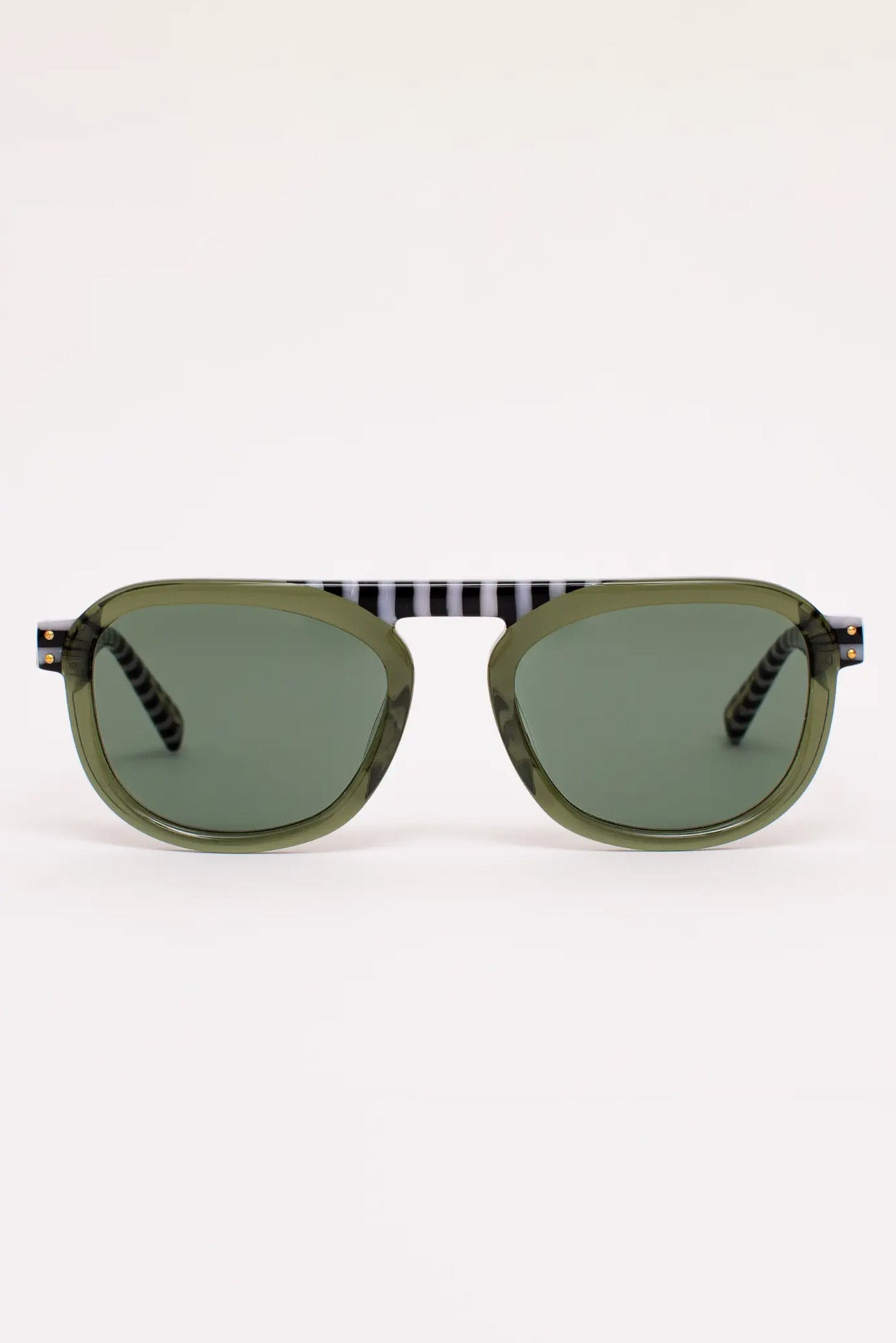 Sardine-Stevie Olive Regatta Sunglasses