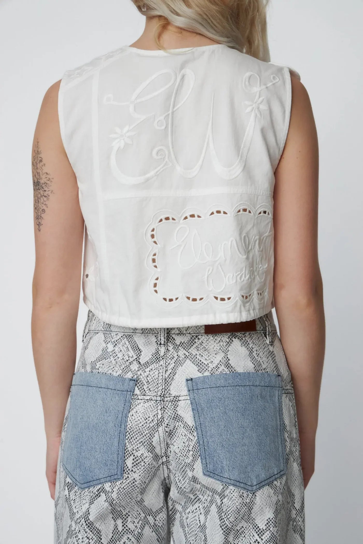 Stella Nova-Elements Embroidered Cotton Top
