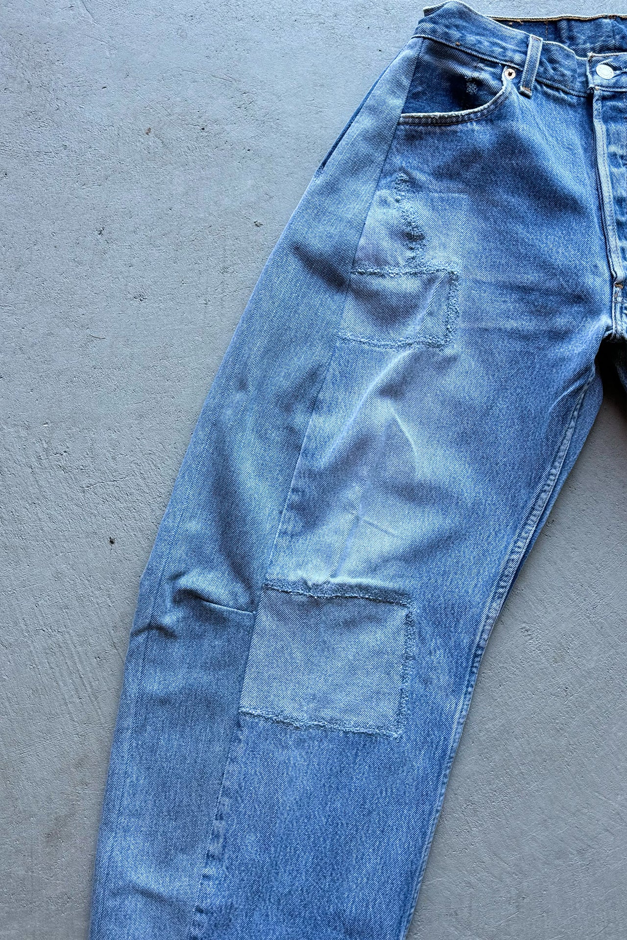B SIDES Vintage Lasso Jean in Vintage Indigo-Style 02-Size 24