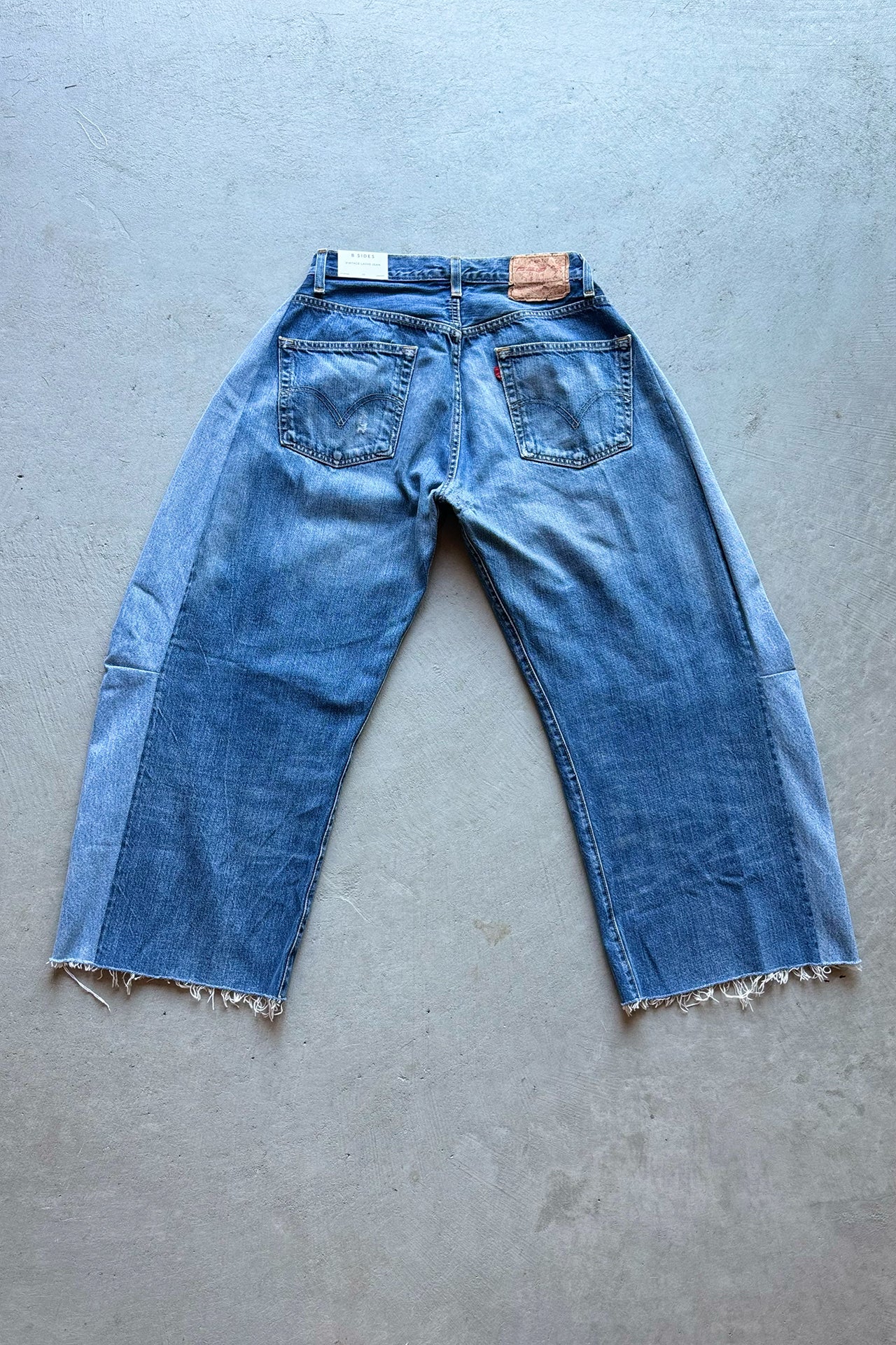 B SIDES Vintage Lasso Jean in Vintage Indigo-Style 01-Size 25