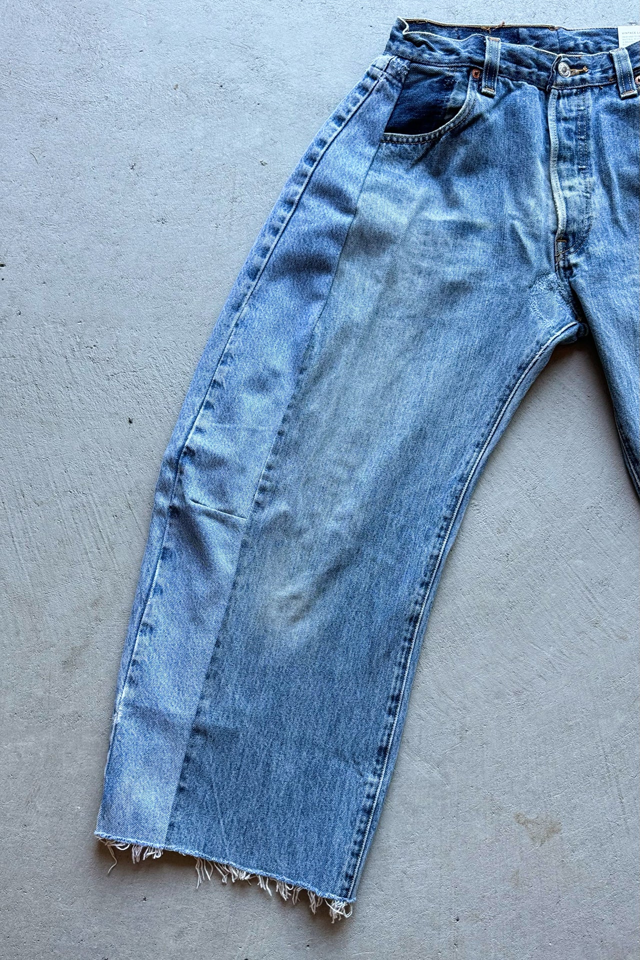 B SIDES Vintage Lasso Jean in Vintage Indigo-Style 02-Size 25