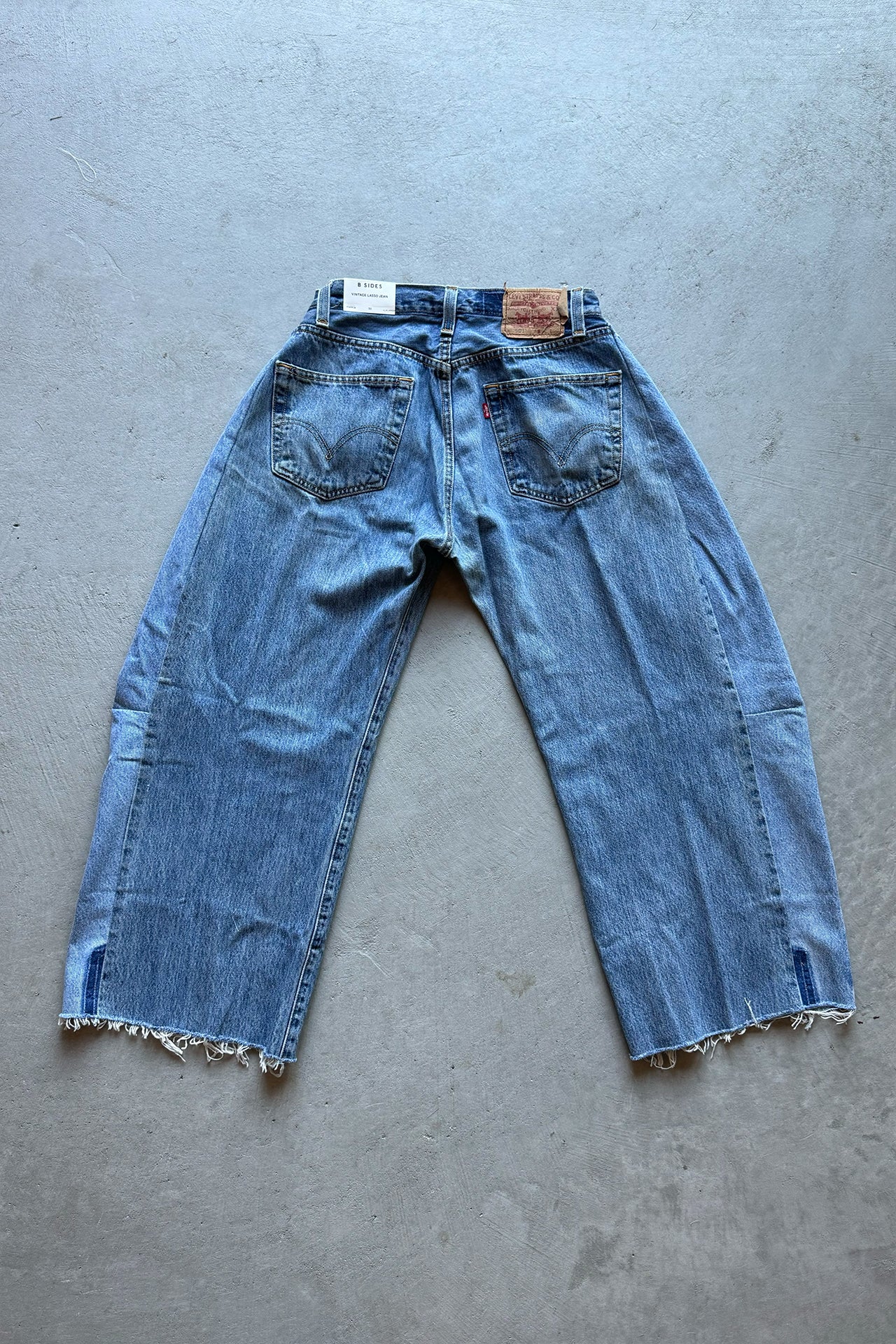 B SIDES Vintage Lasso Jean in Vintage Indigo-Style 02-Size 25
