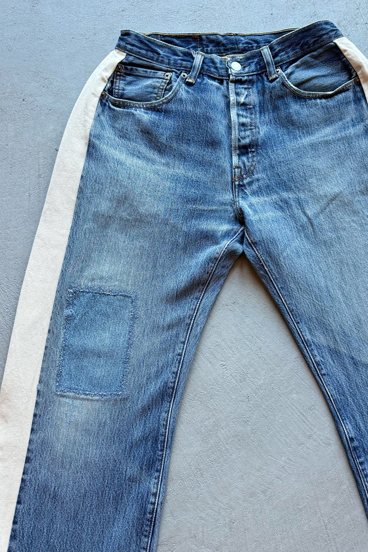 B SIDES Reworked Slouch in Vintage Indigo-Style 04-Size 25