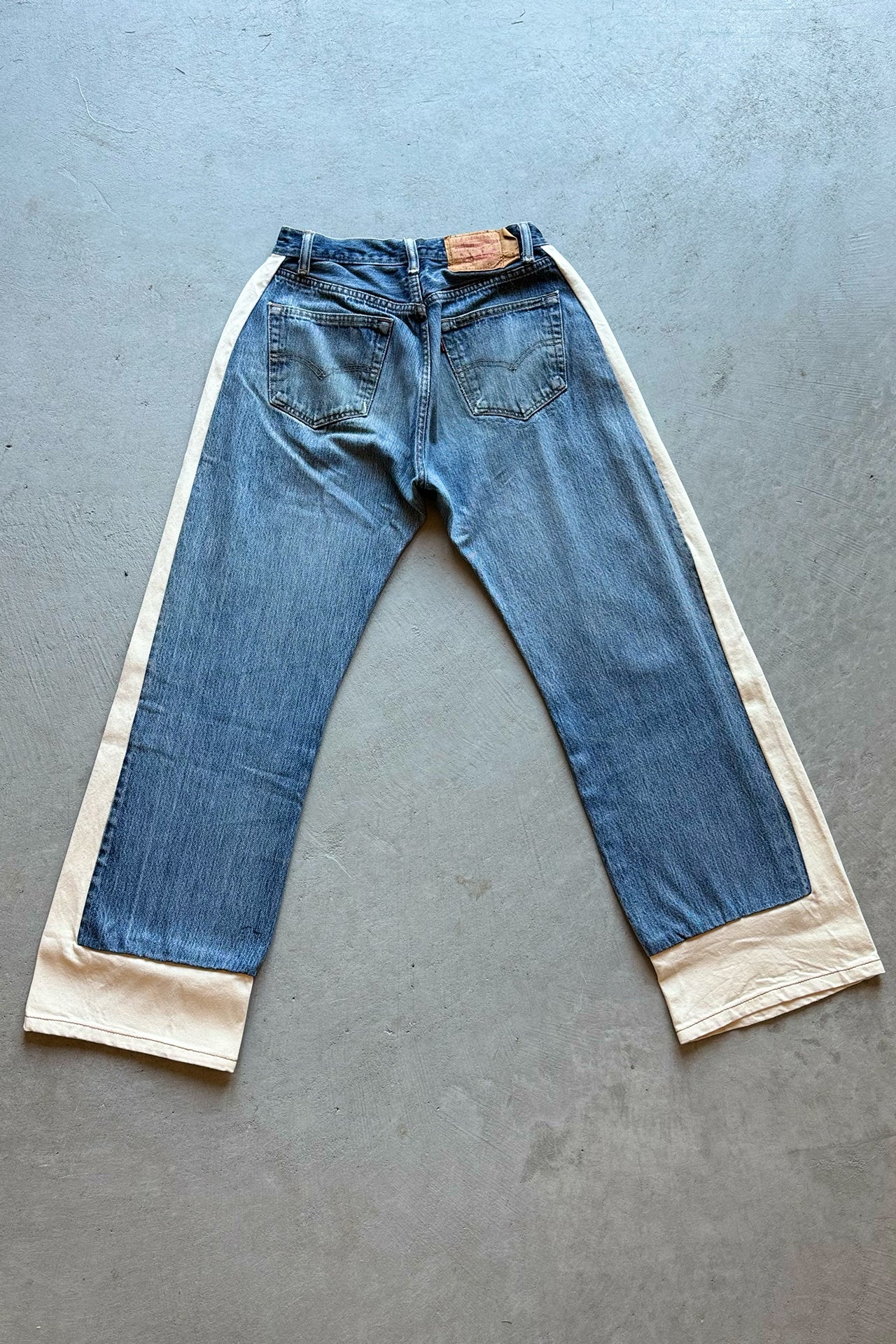 B SIDES Reworked Slouch in Vintage Indigo-Style 04-Size 25