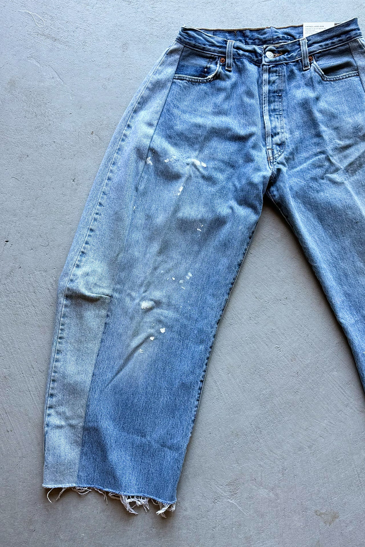 B SIDES Vintage Lasso Jean in Vintage Indigo-Style 02-Size 26
