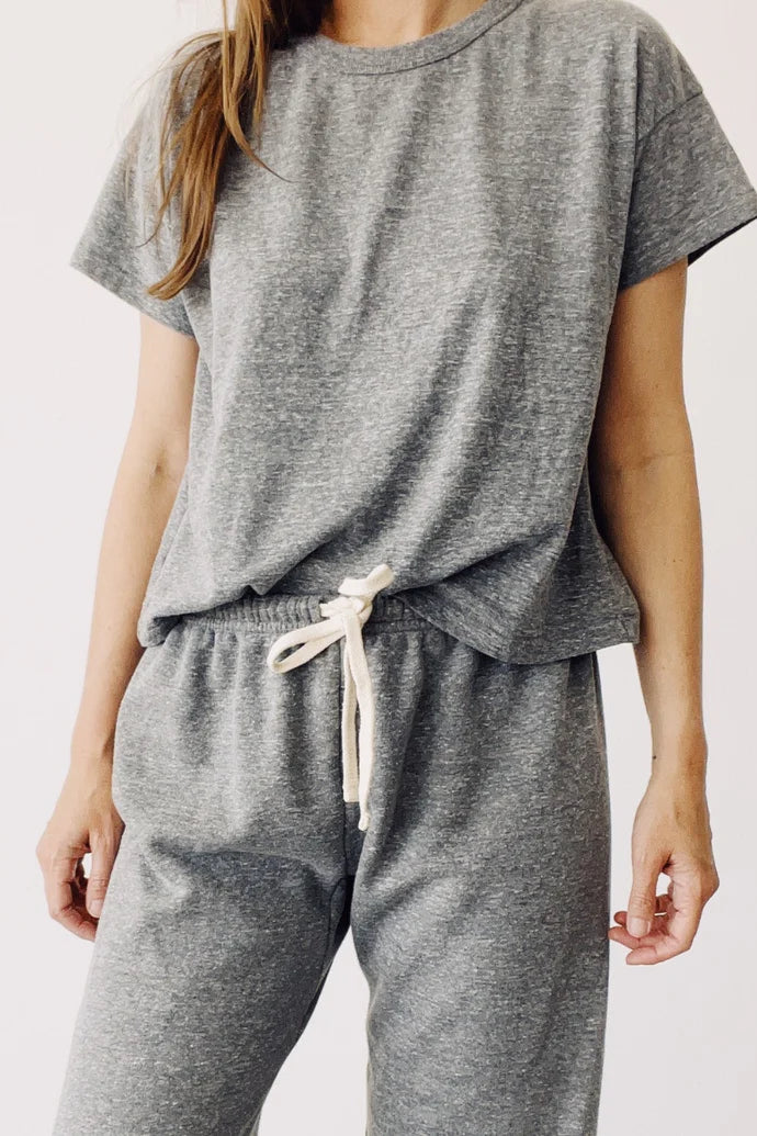 Hey Gang -The Boxy Tee in P.E. Grey