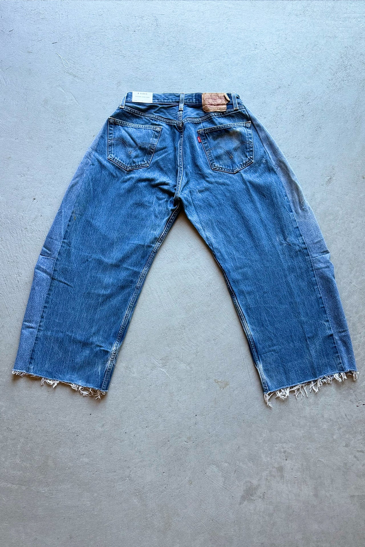B SIDES Vintage Lasso Jean in Vintage Indigo-Style 02-Size 27