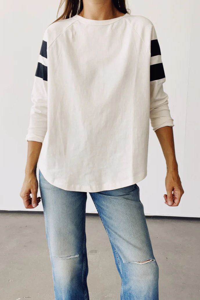 Hey Gang -The Football Jersey in Natural
