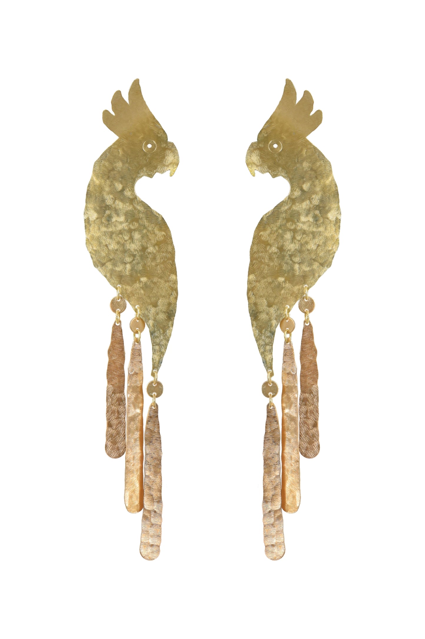 We Dream in Colour Cockatoo Bird Earrings