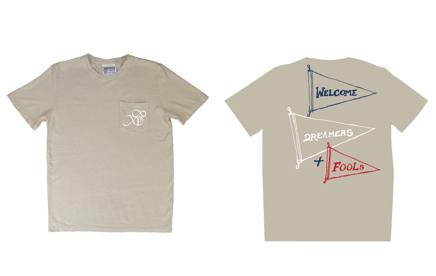 Ship Of Fools -Jung Pocket Tee Canvas