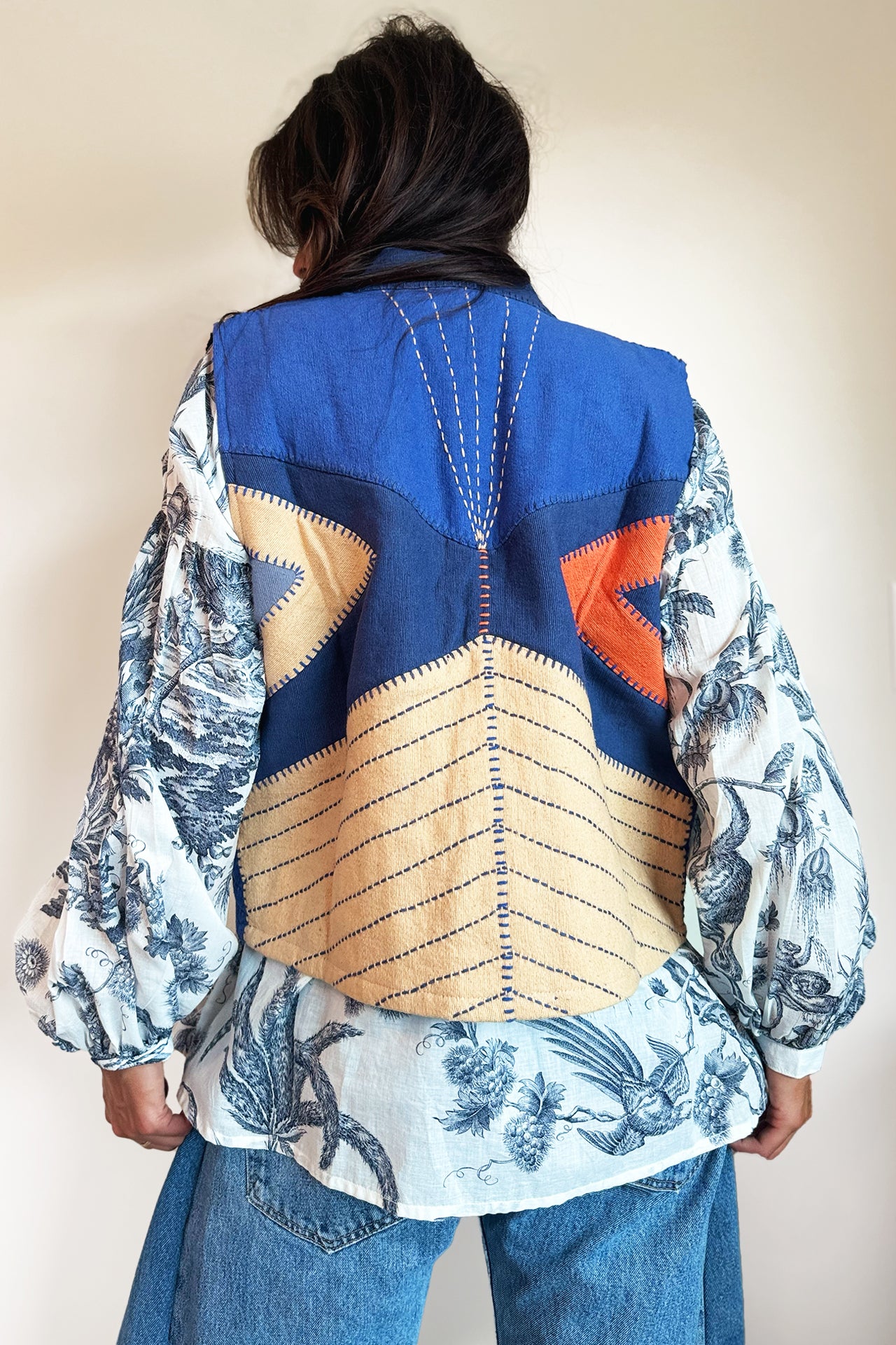 Be Parisian Chevrons Vest