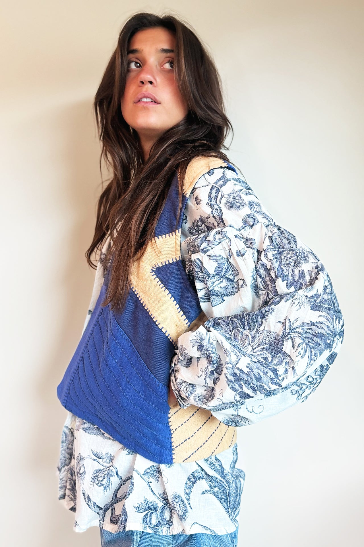 Be Parisian Chevrons Vest