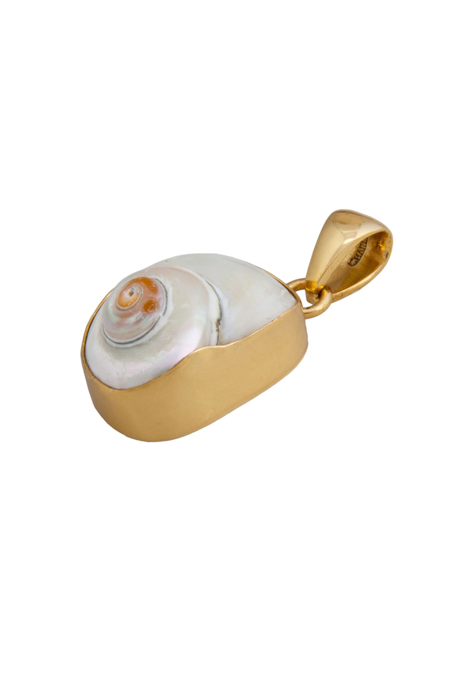 Charles Albert Cinnerus Shell Pendant