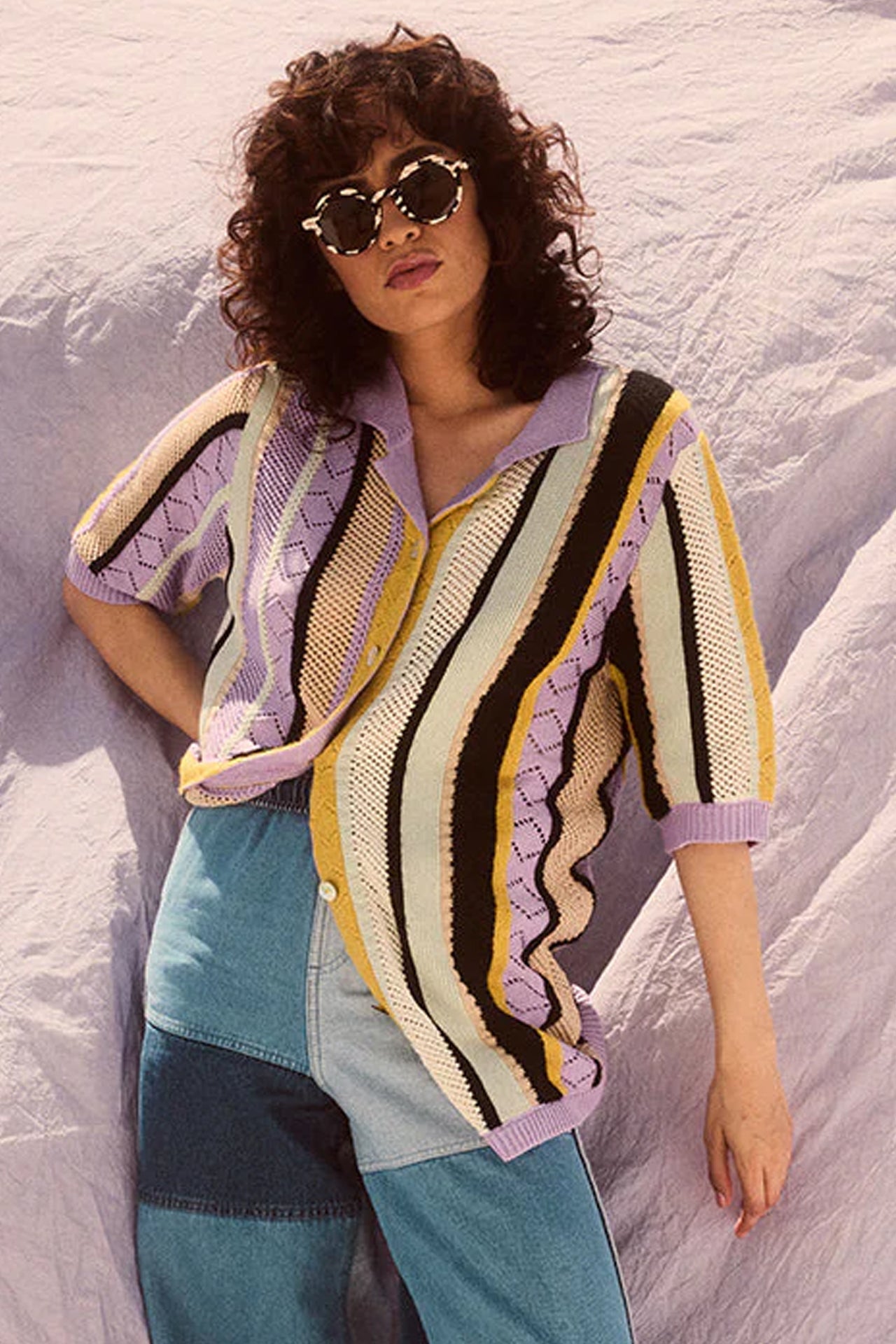 Sardine The Georgie Sunglasses in Cosmic Cowboy