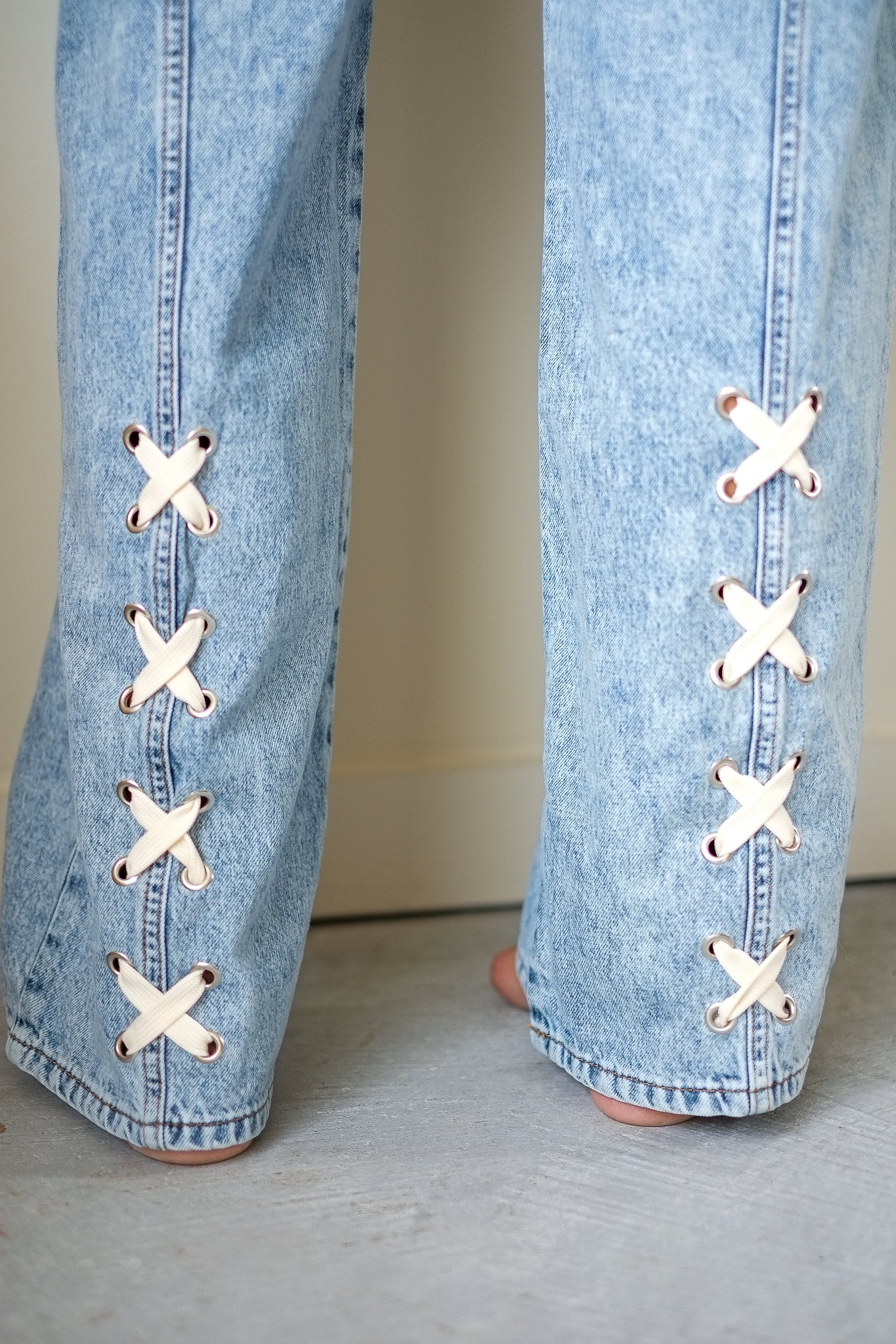 Stella Nova-Moon Washed Denim Pants