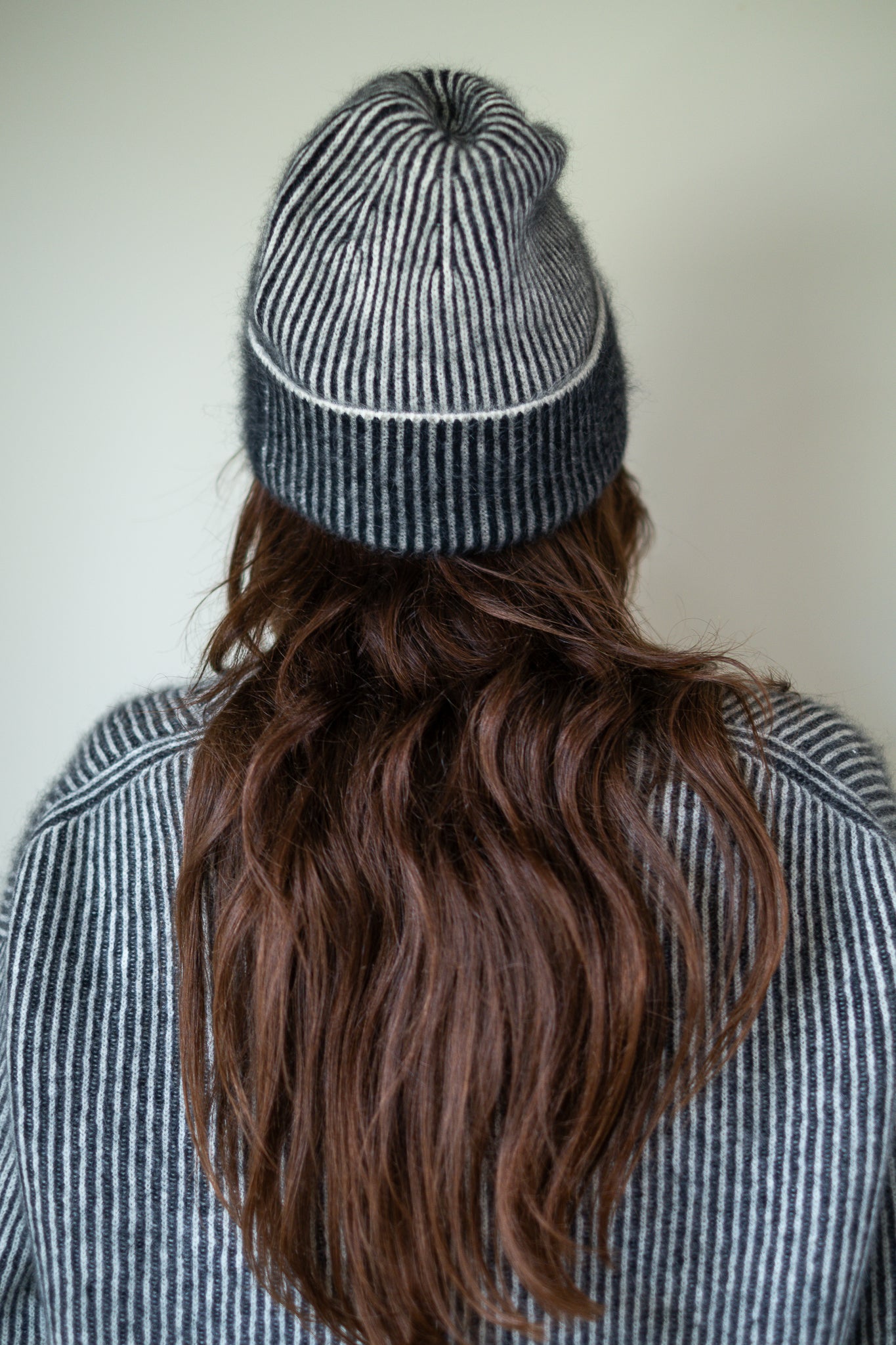 C.T.plage Raccoon Beanie in Mixed Greys