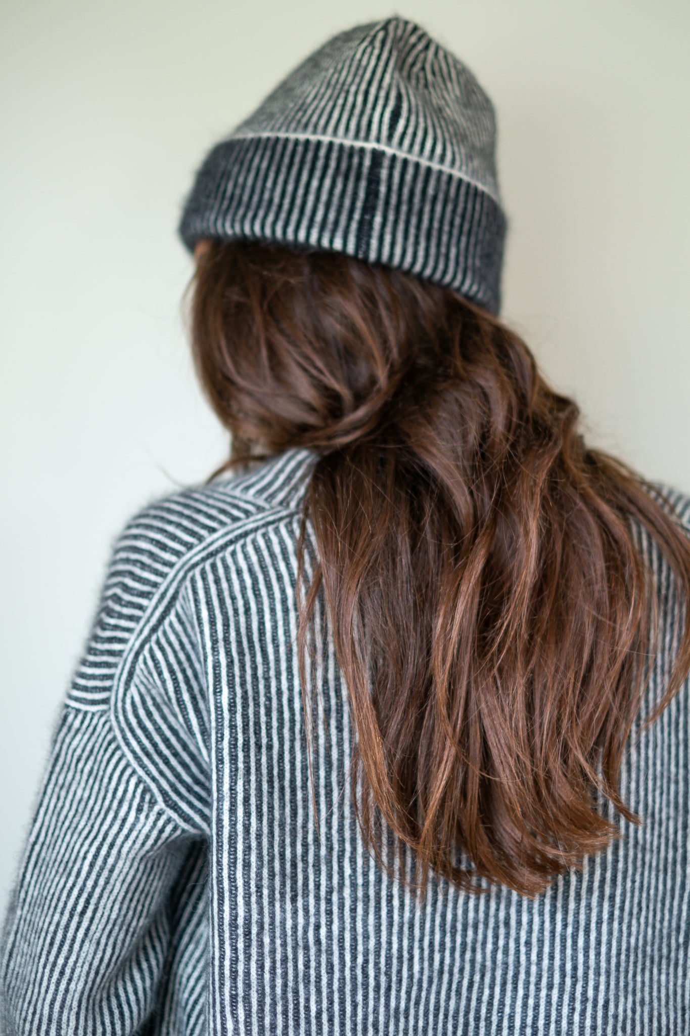 C.T.plage Raccoon Beanie in Mixed Greys