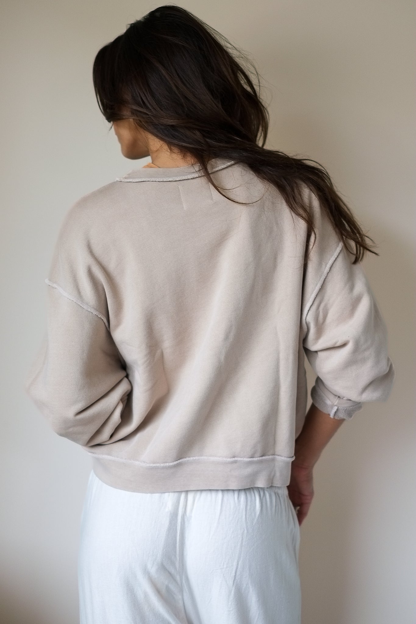 NSF Kenya Sweatshirt in Faded Taupe