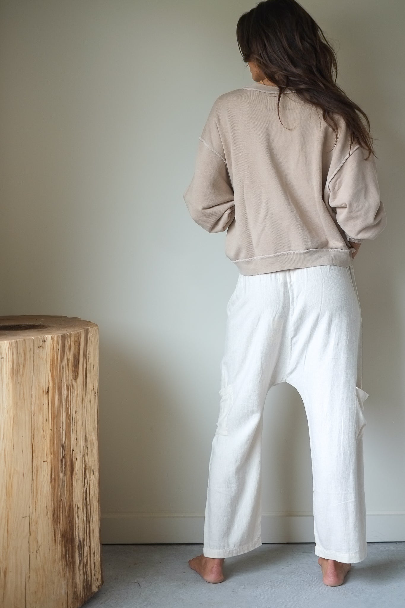 NSF Kenya Sweatshirt in Faded Taupe