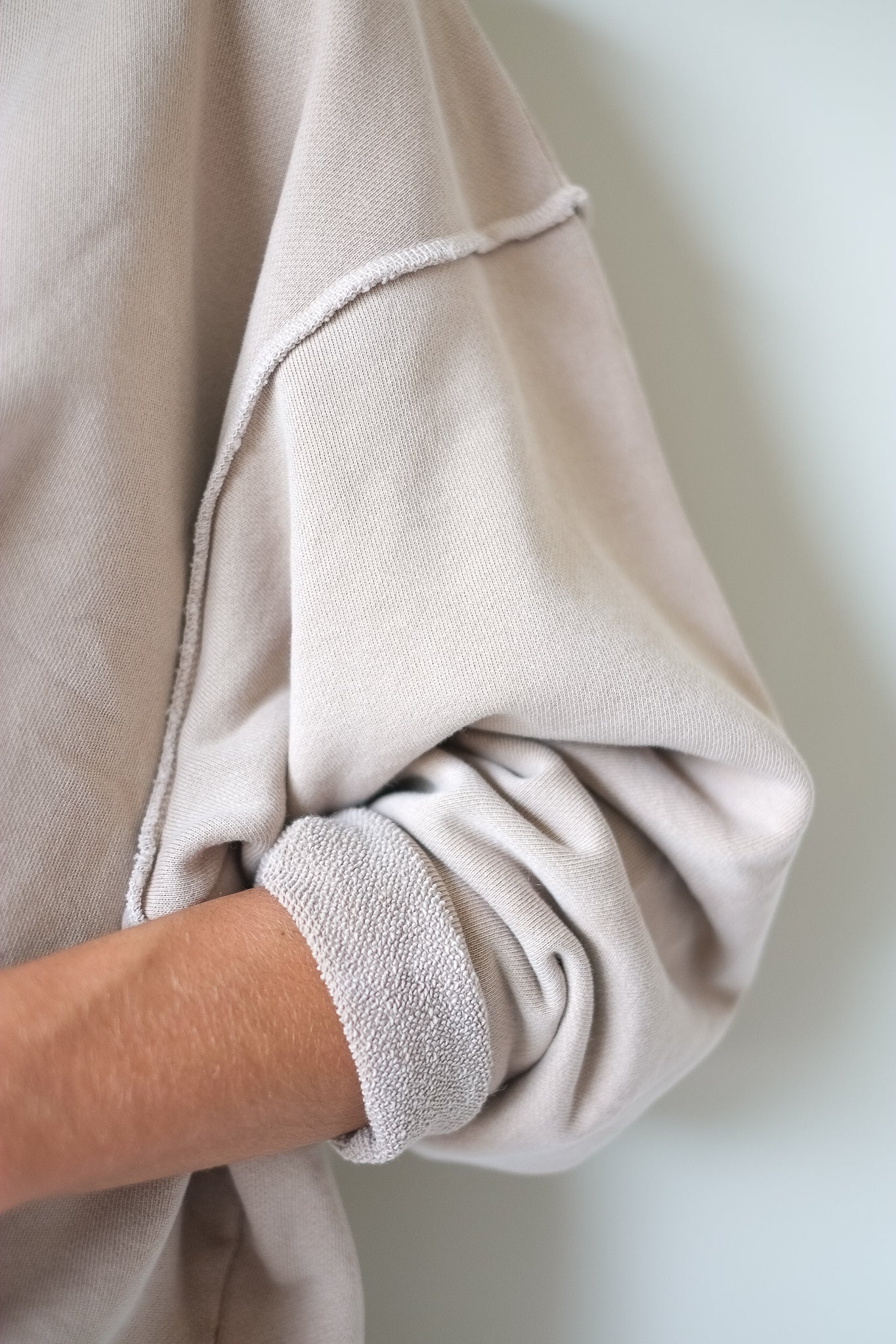 NSF Kenya Sweatshirt in Faded Taupe