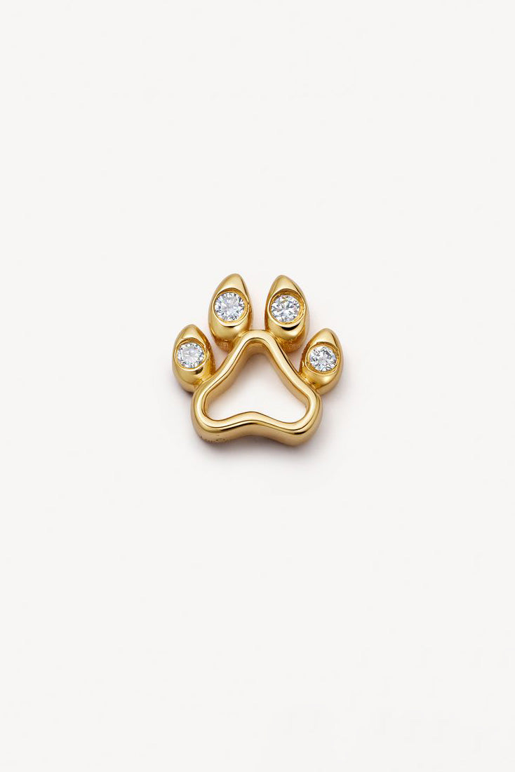Loquet London- Dog Paw Charm