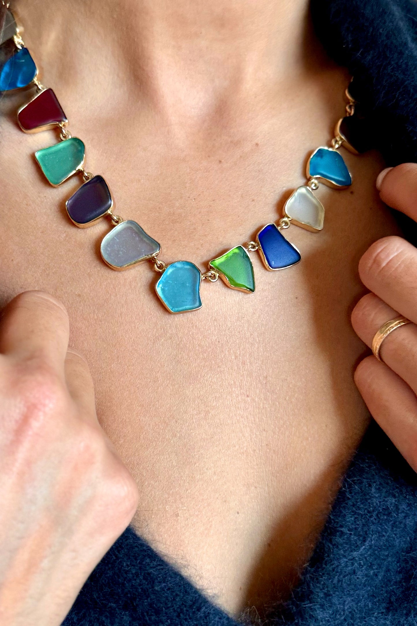 Charles Albert Alchemia Recycled Glass Necklace