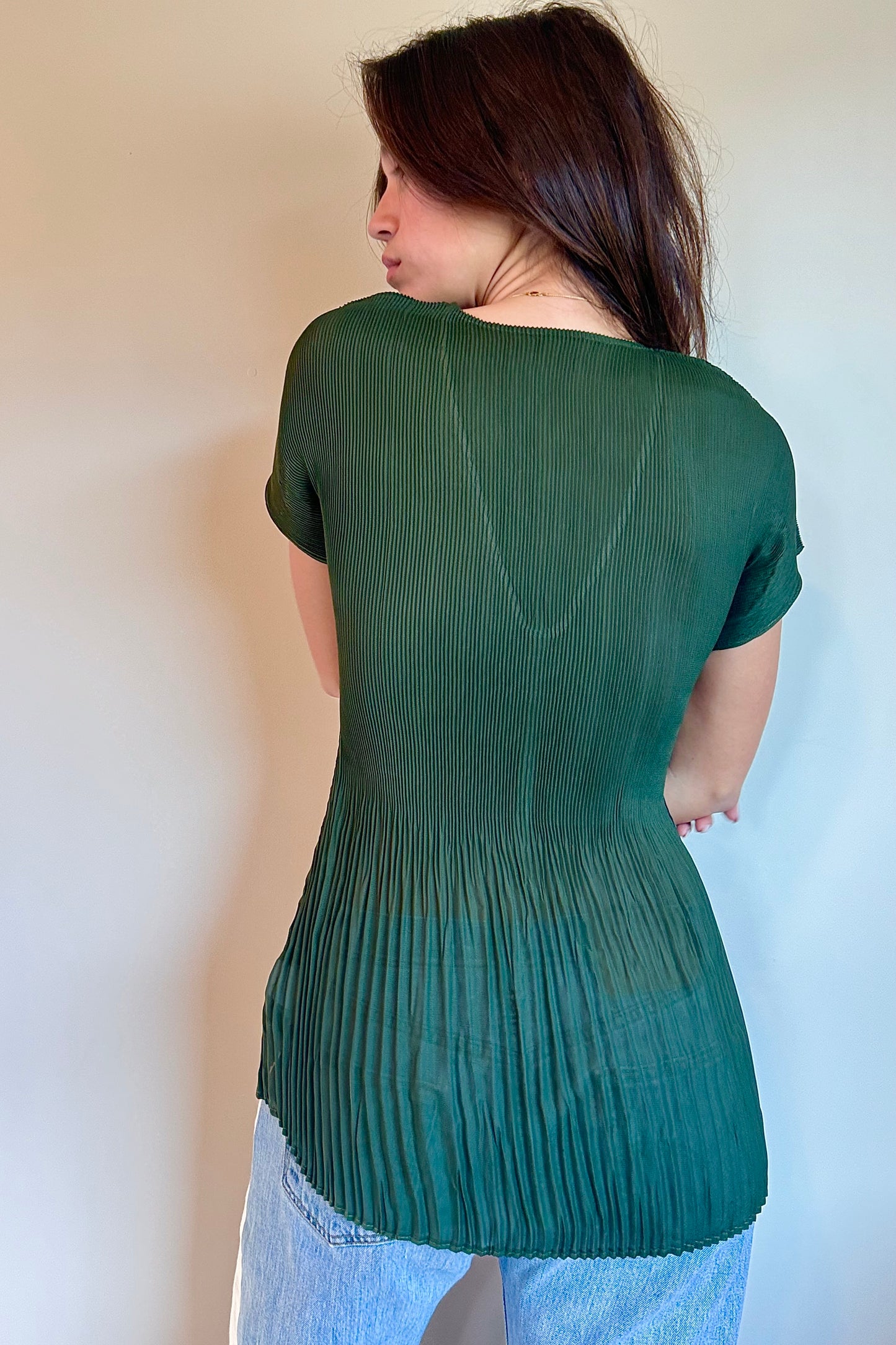 Nin Studio Medusa Top in Pine