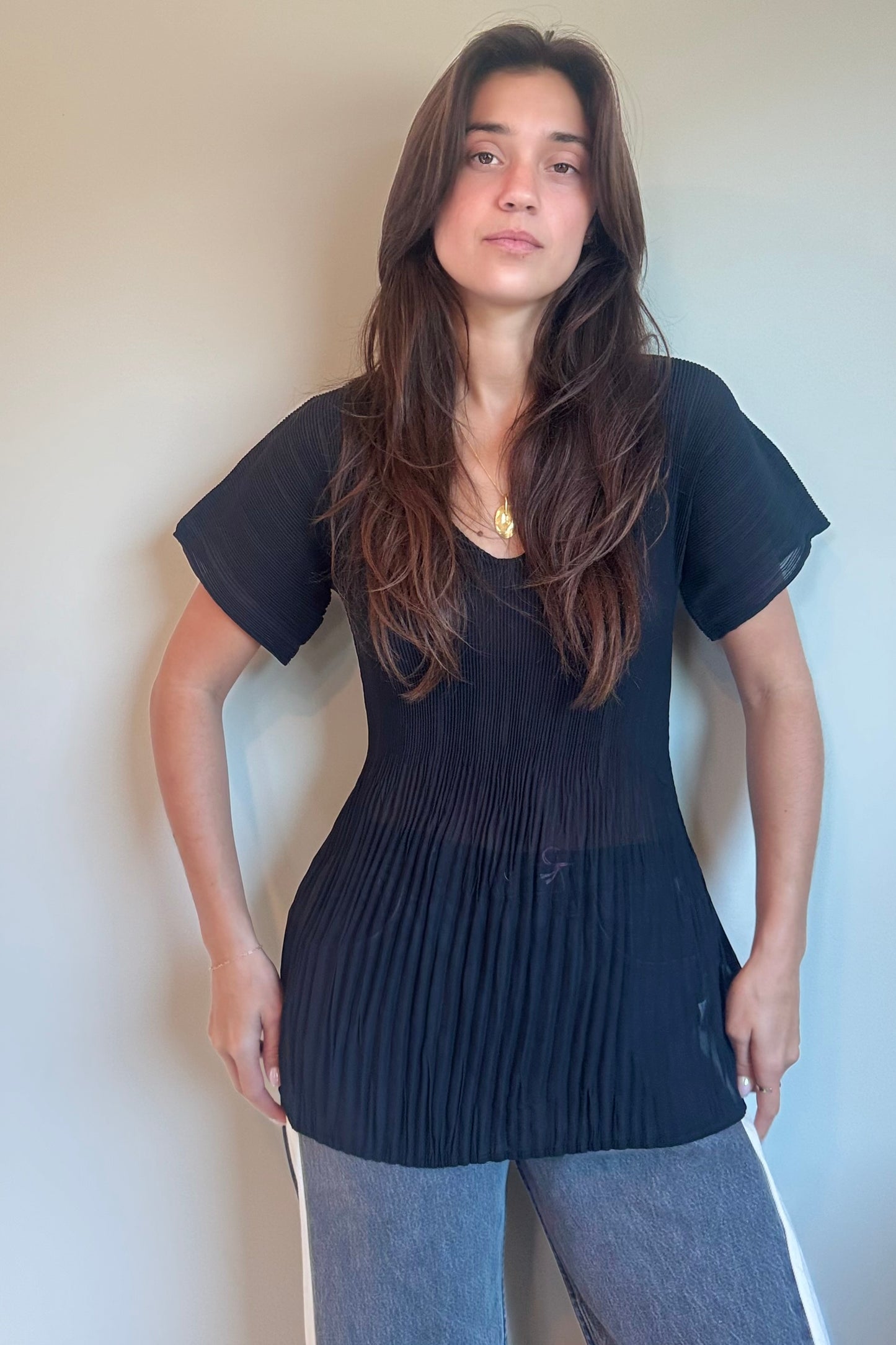 Nin Studio Medusa Top in Black