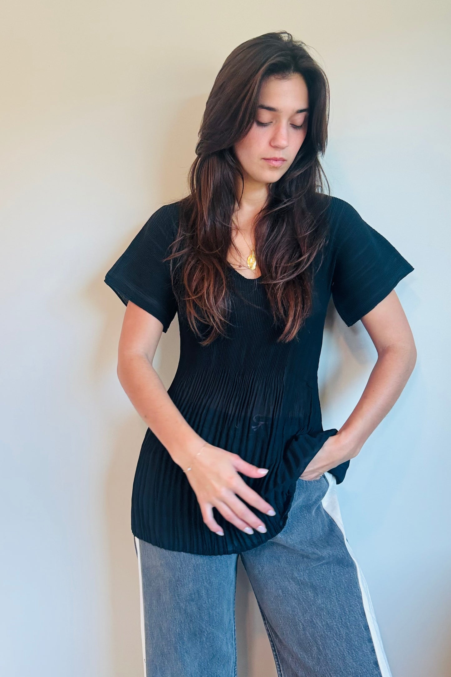Nin Studio Medusa Top in Black