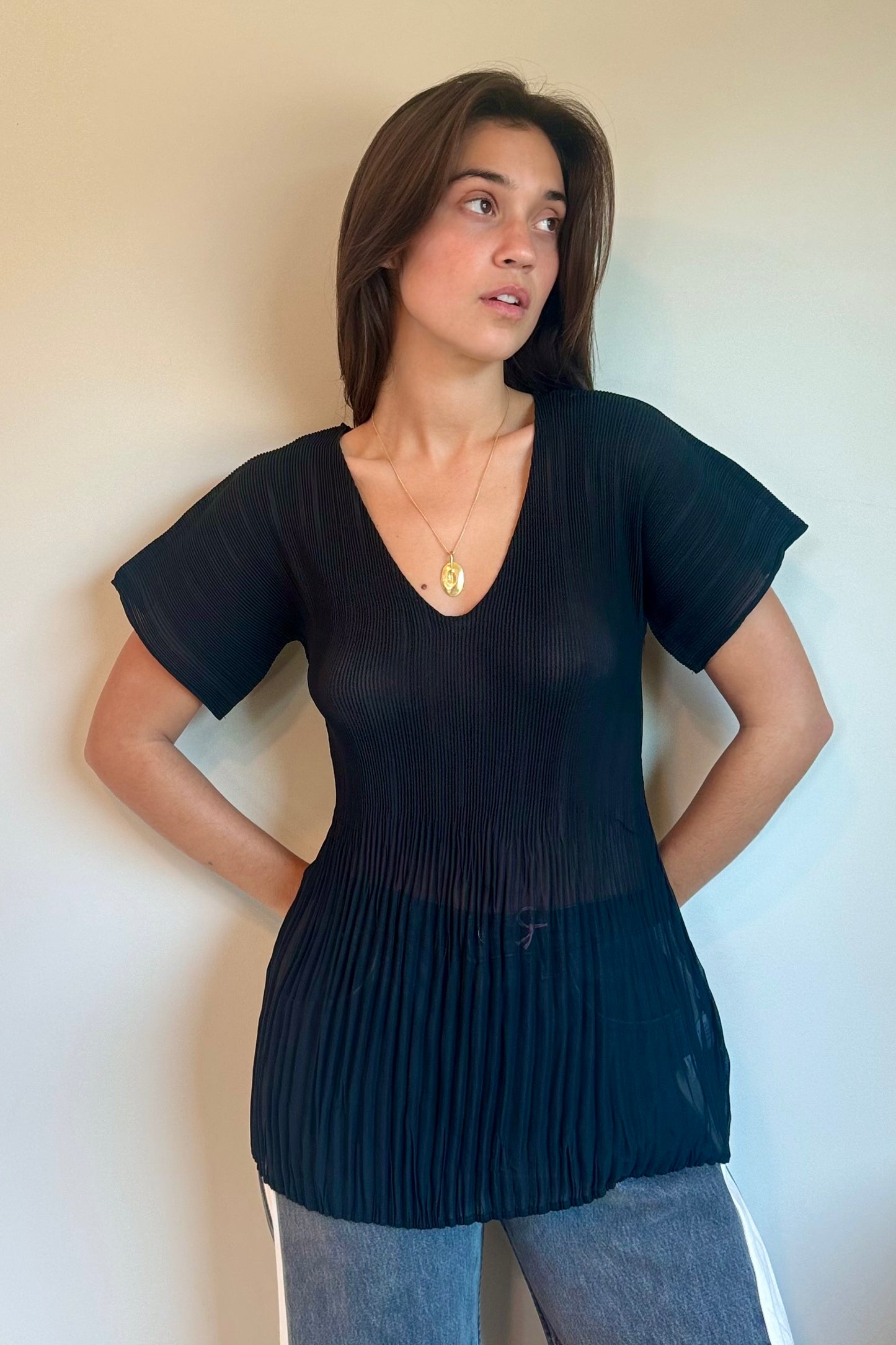 Nin Studio Medusa Top in Black