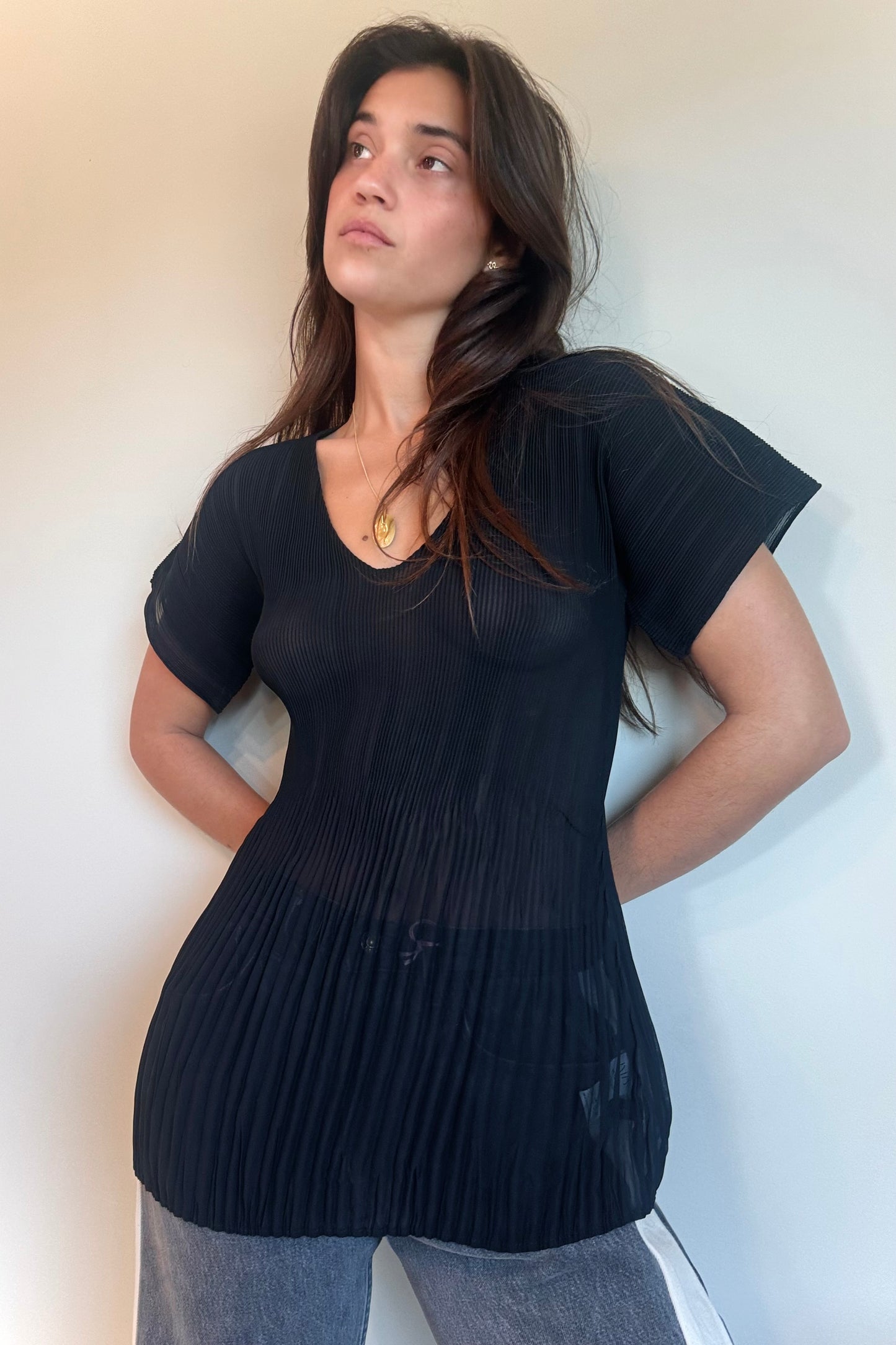 Nin Studio Medusa Top in Black