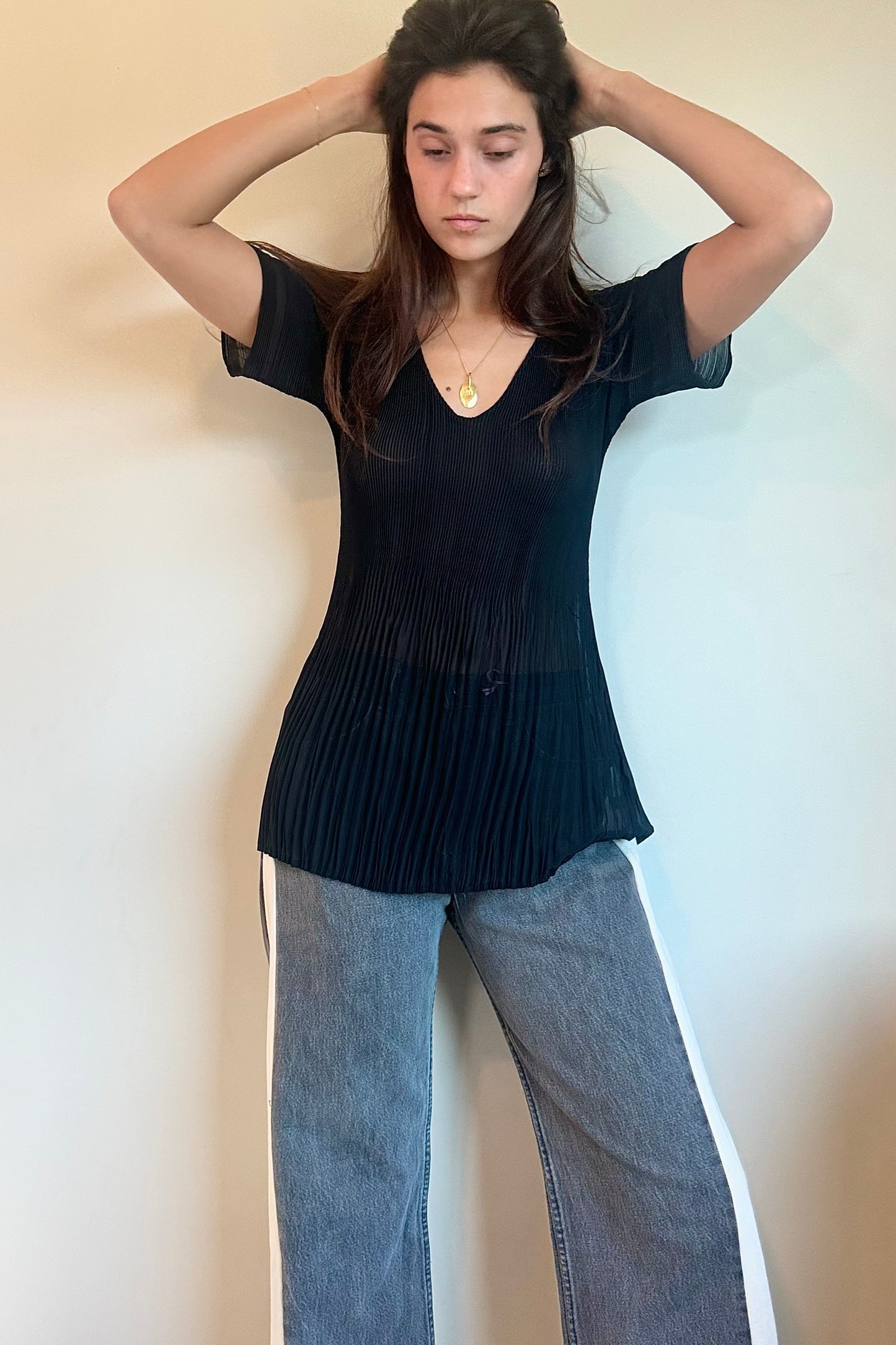 Nin Studio Medusa Top in Black