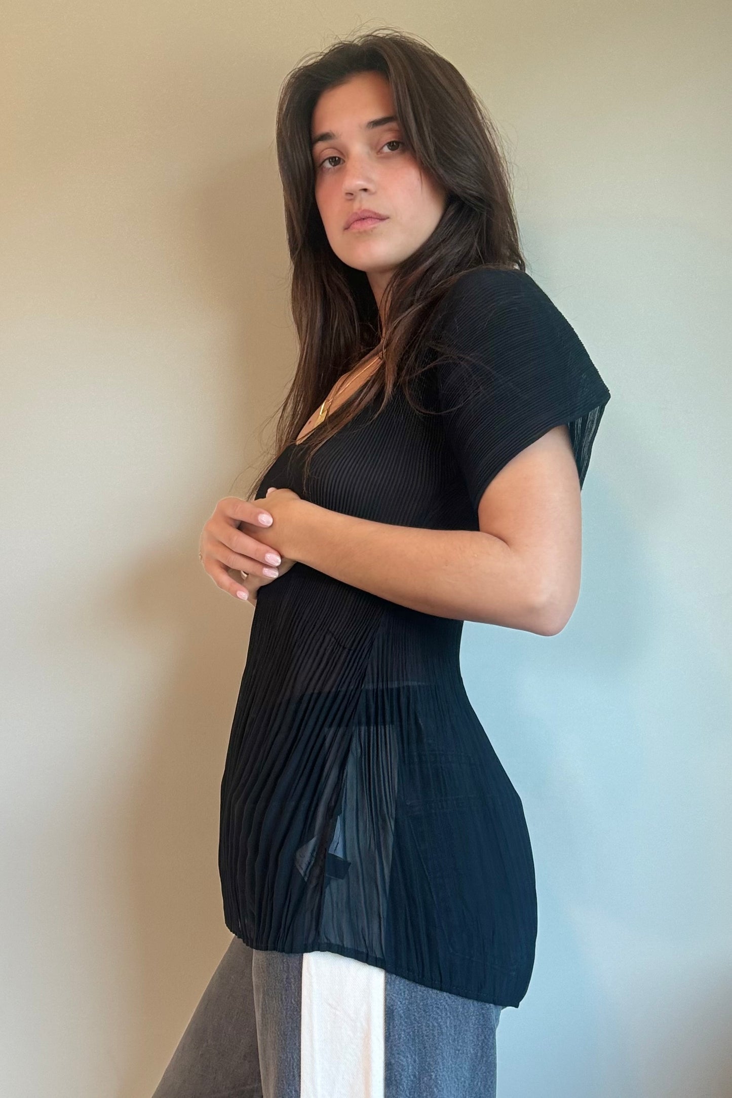 Nin Studio Medusa Top in Black