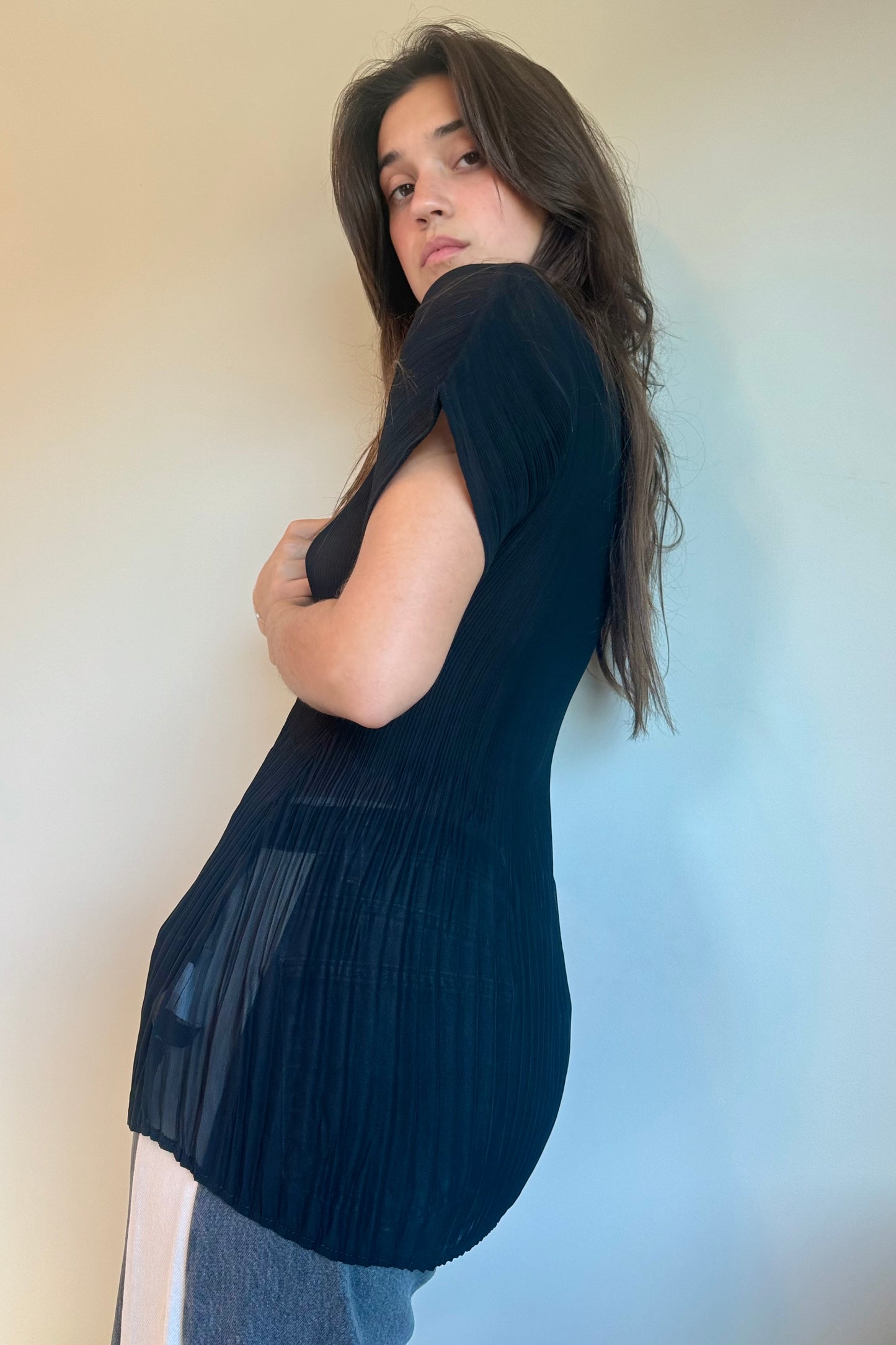 Nin Studio Medusa Top in Black