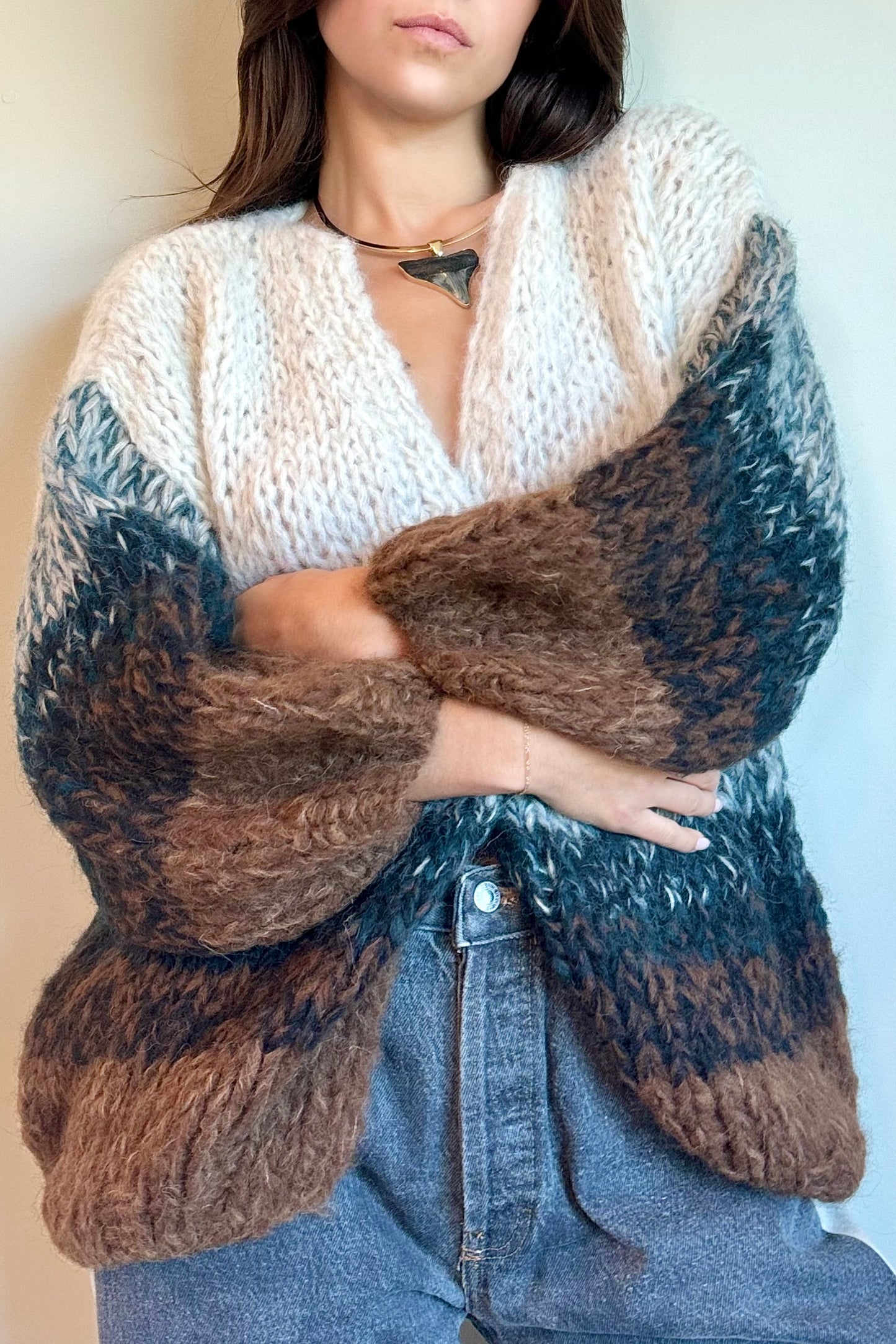 Maiami Neutral Sweater