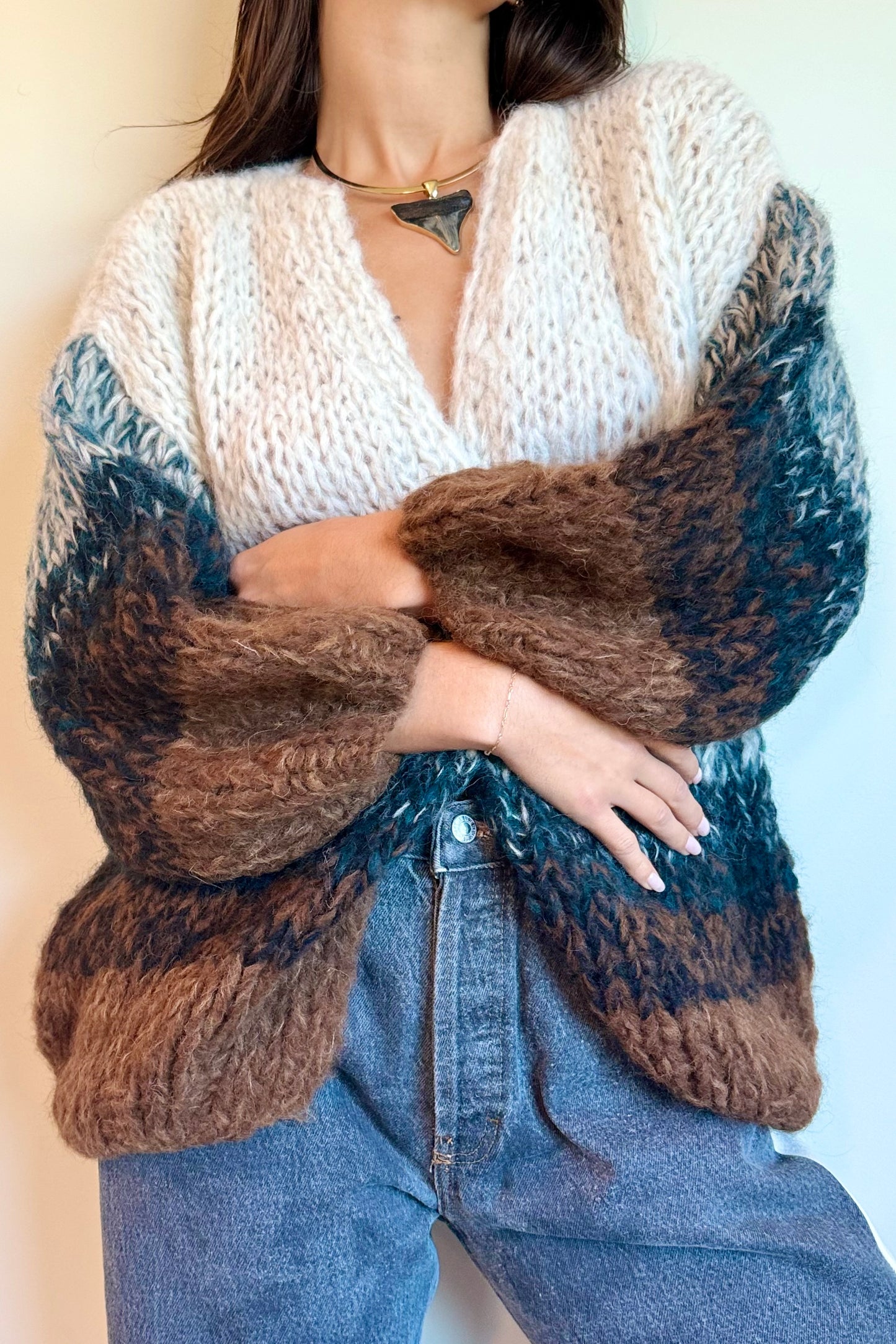 Maiami Neutral Sweater