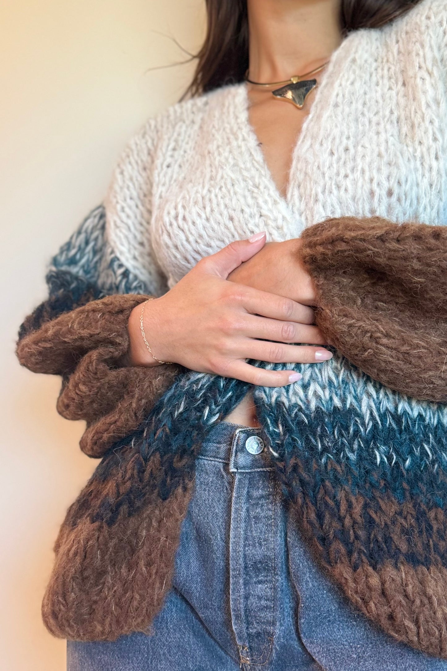 Maiami Neutral Sweater
