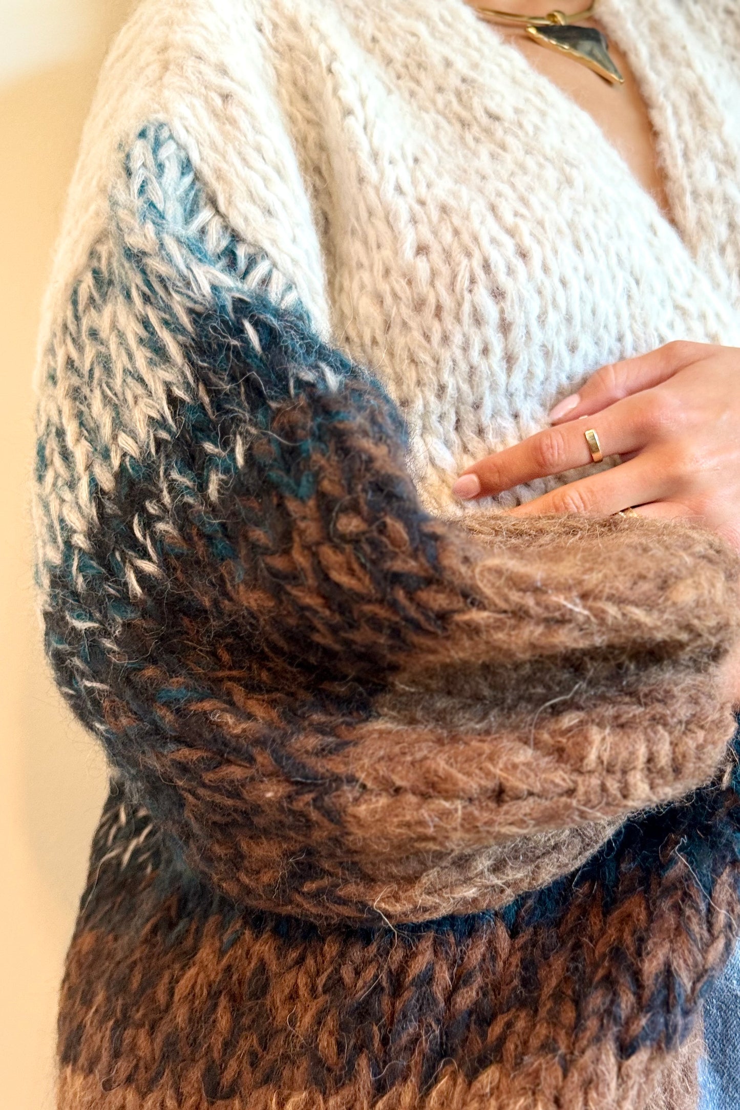 Maiami Neutral Sweater