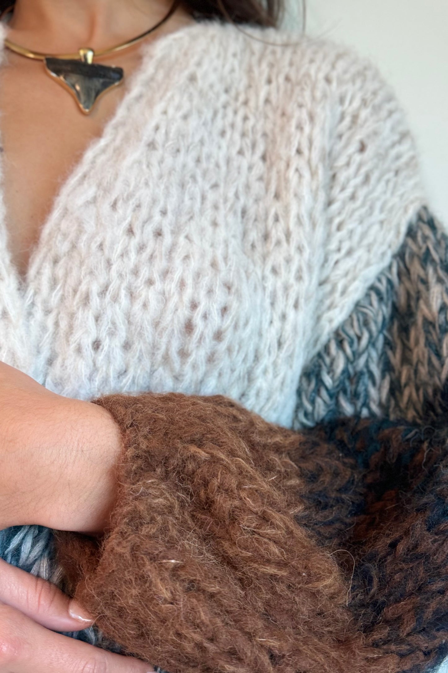 Maiami Neutral Sweater