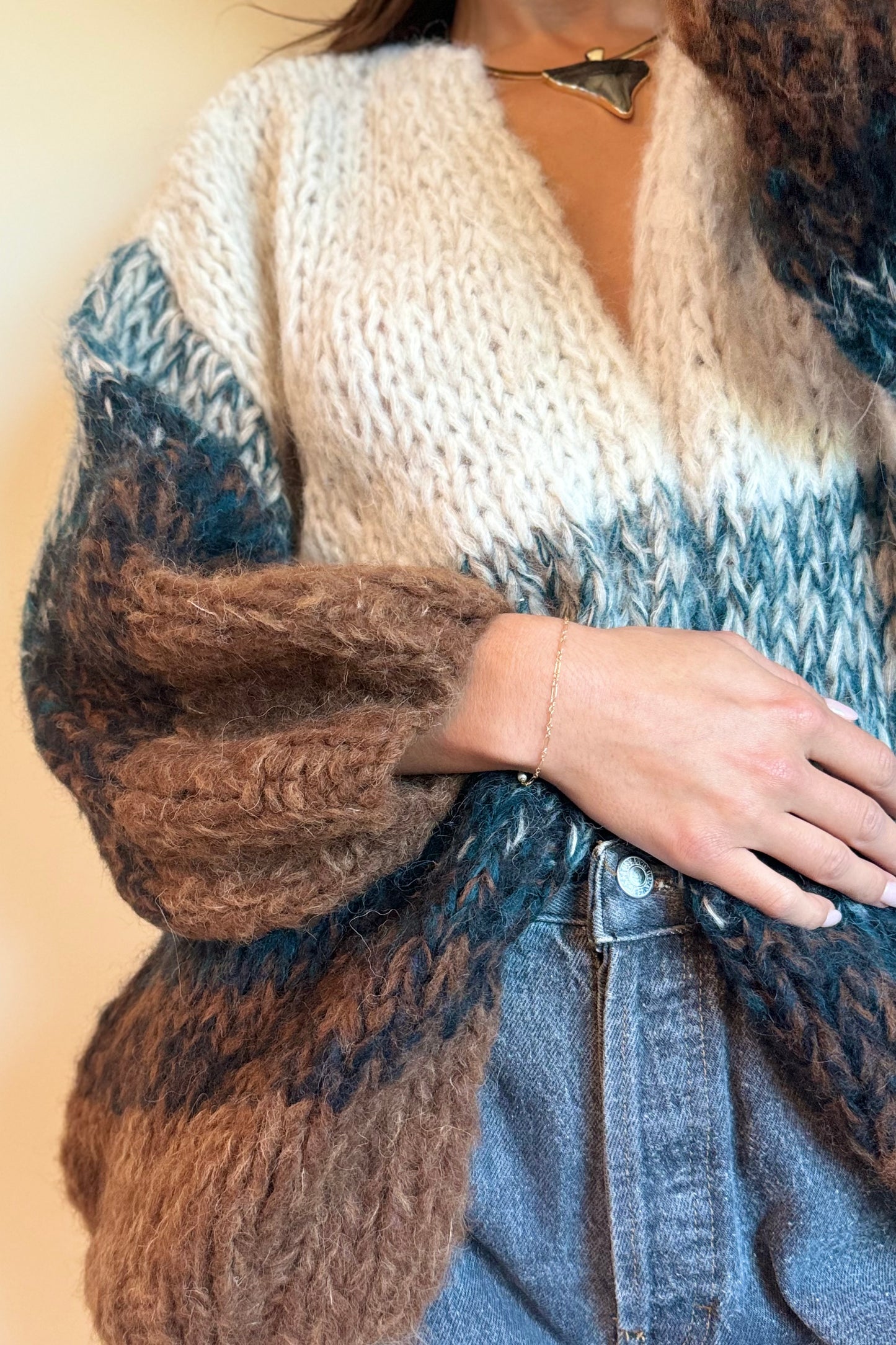 Maiami Neutral Sweater