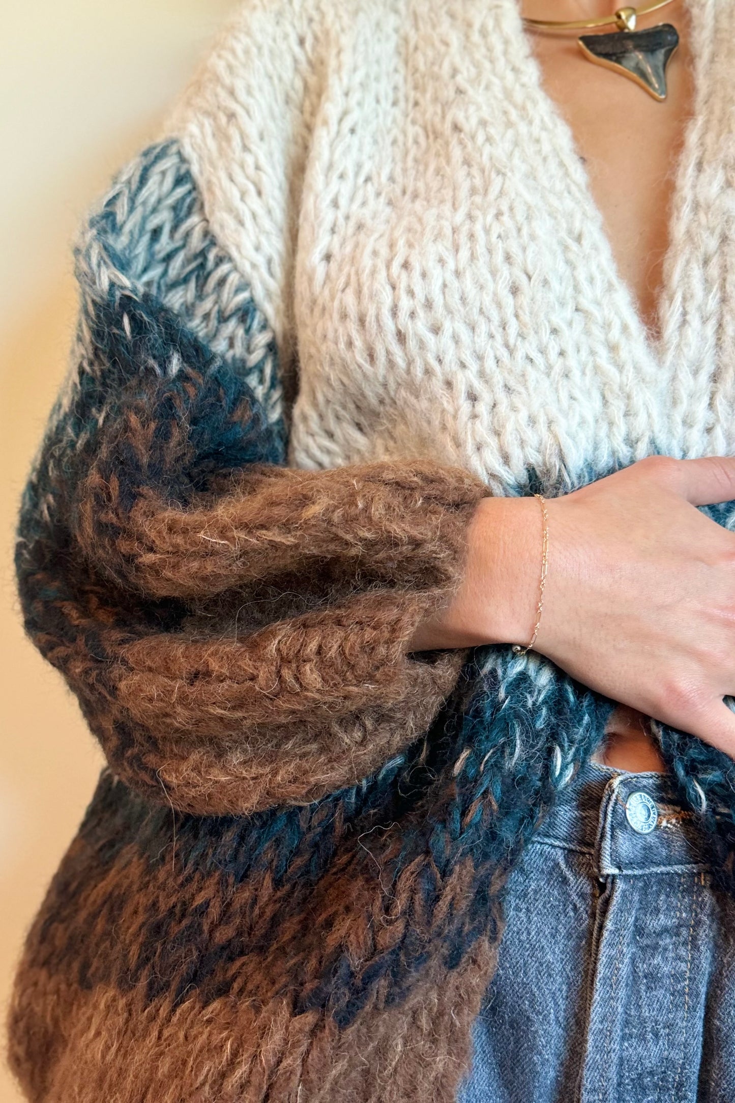 Maiami Neutral Sweater