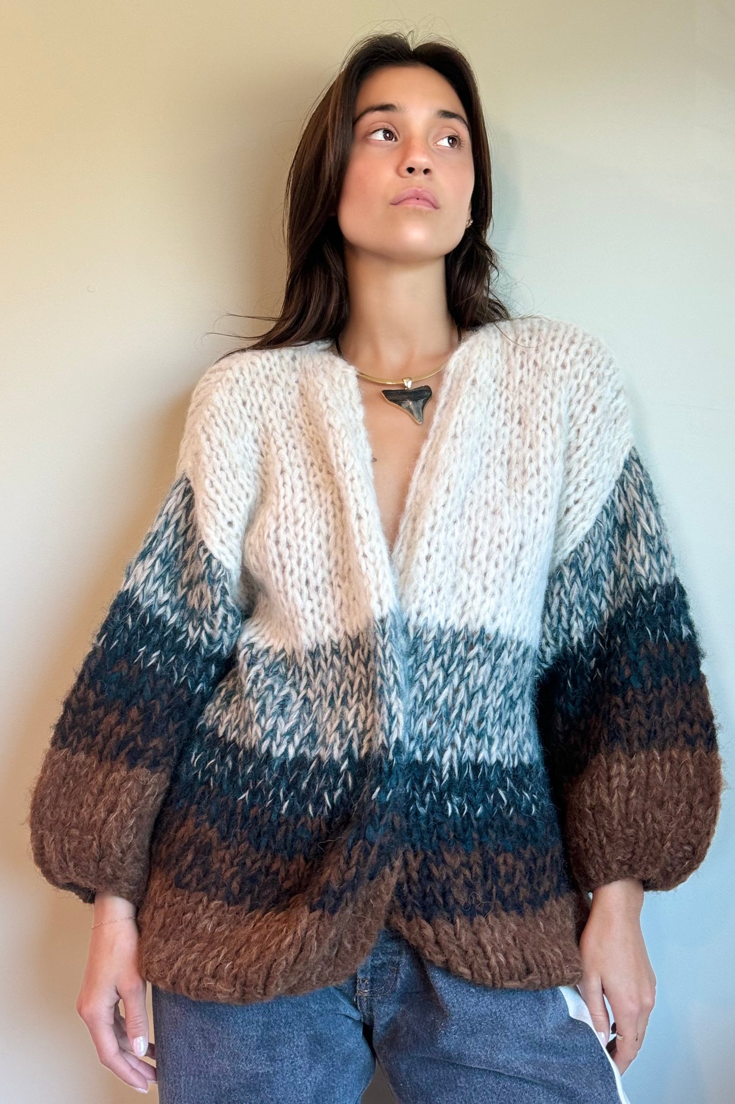Maiami Neutral Sweater