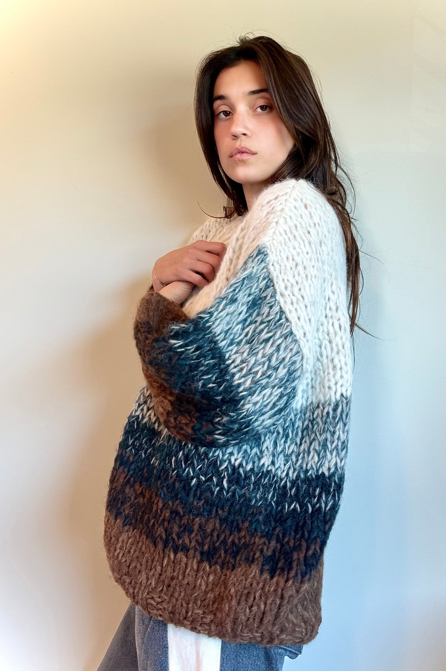 Maiami Neutral Sweater