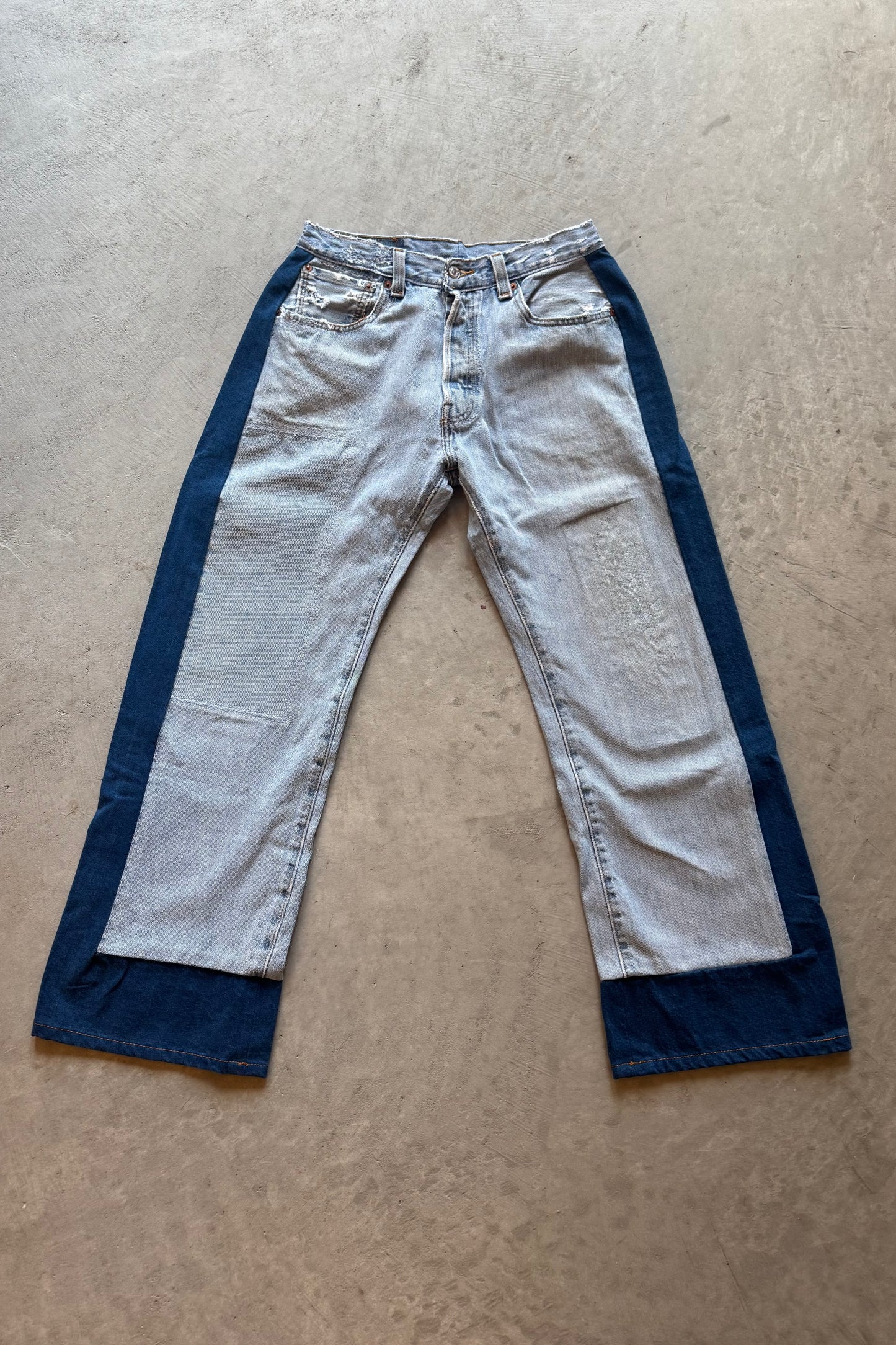 B SIDES Reworked Slouch in Vintage Indigo / Van Blue-Style 01-Size 24